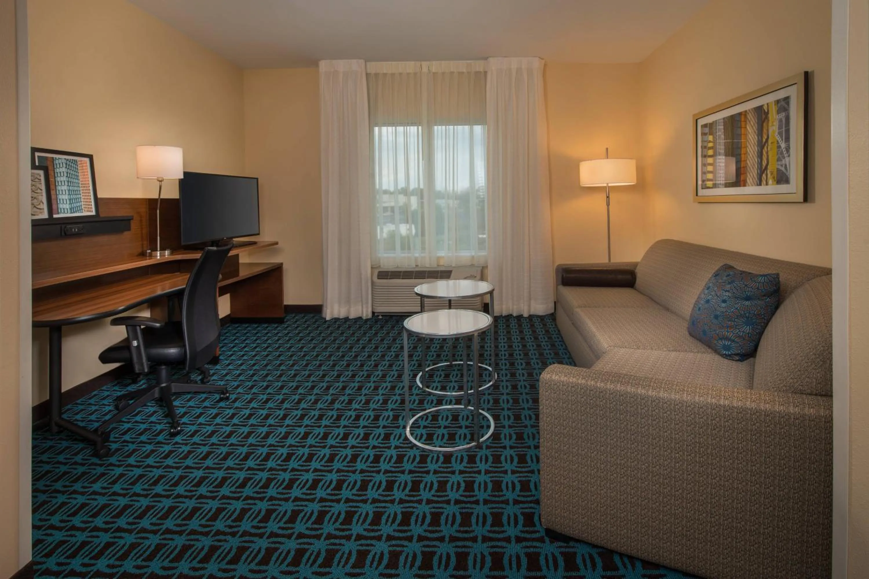 Living room in Fairfield Inn & Suites by Marriott Washington