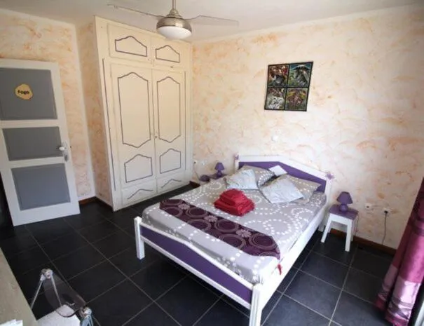 Bed in Pousada B&B Le Gourmet