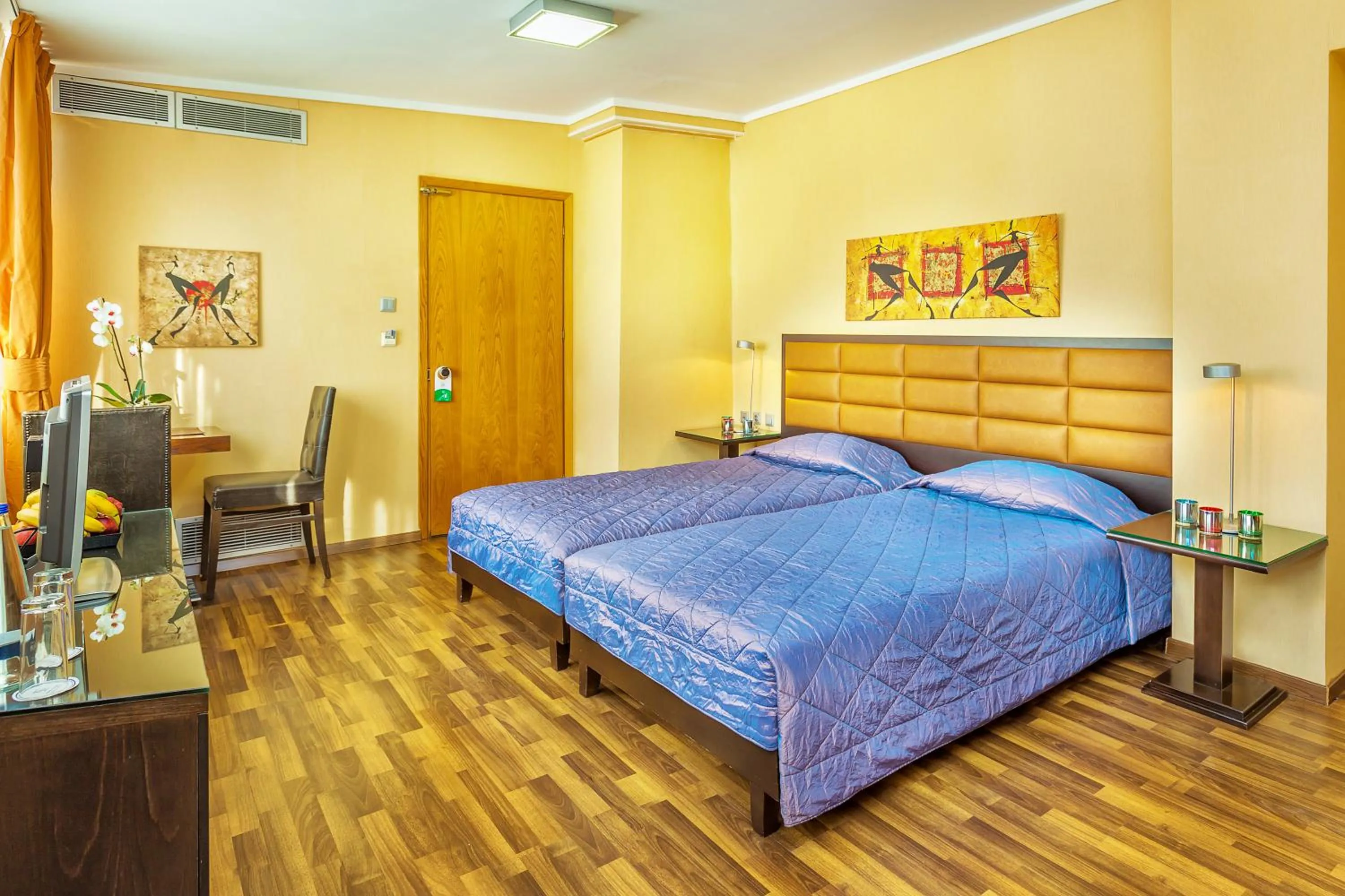 Bed in Egnatia Hotel