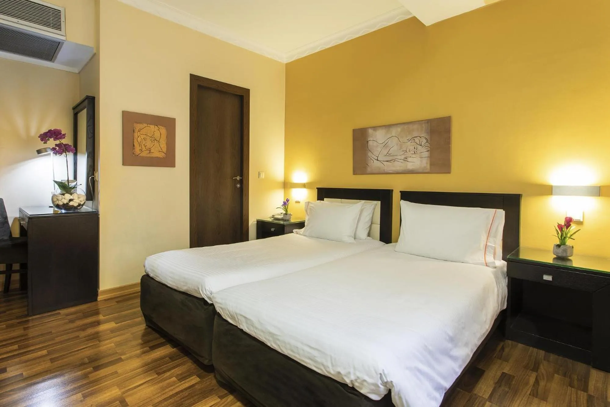 Bed in Egnatia Hotel