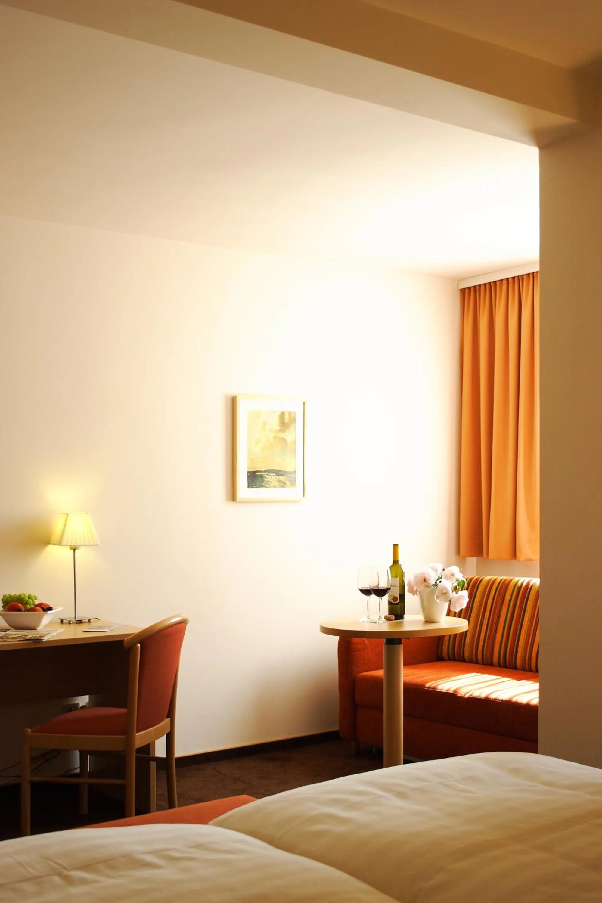 Seating area, Bed in Lübsche Thorweide