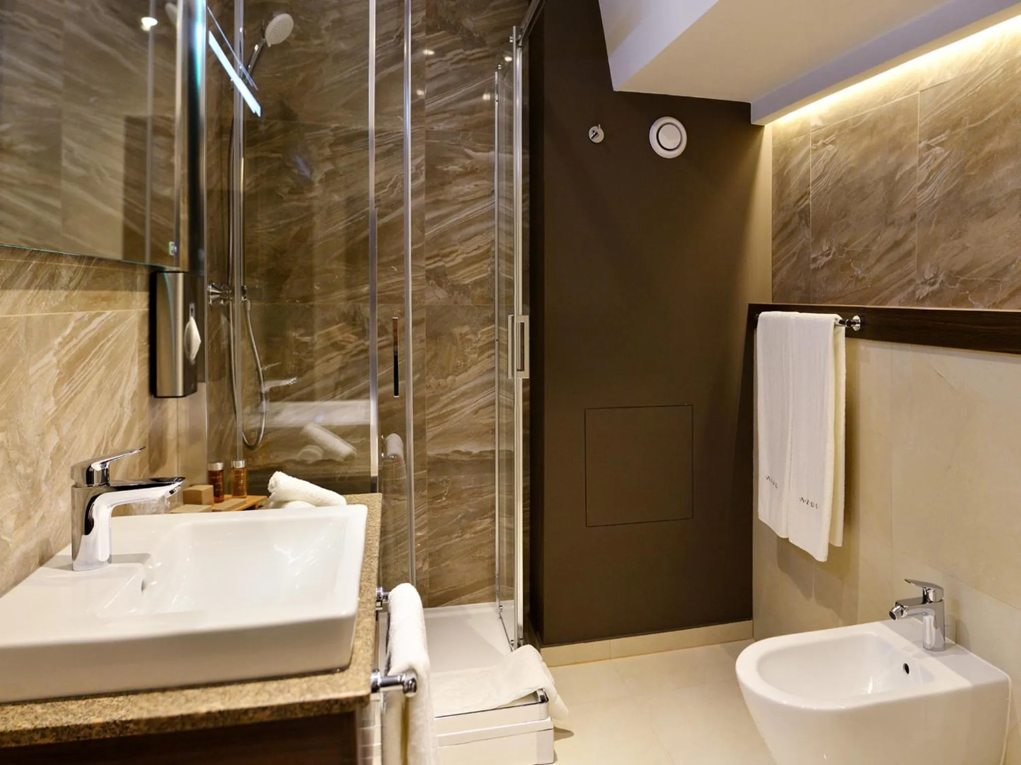 Bathroom in AZUL Hotel & Restaurant Partizánske