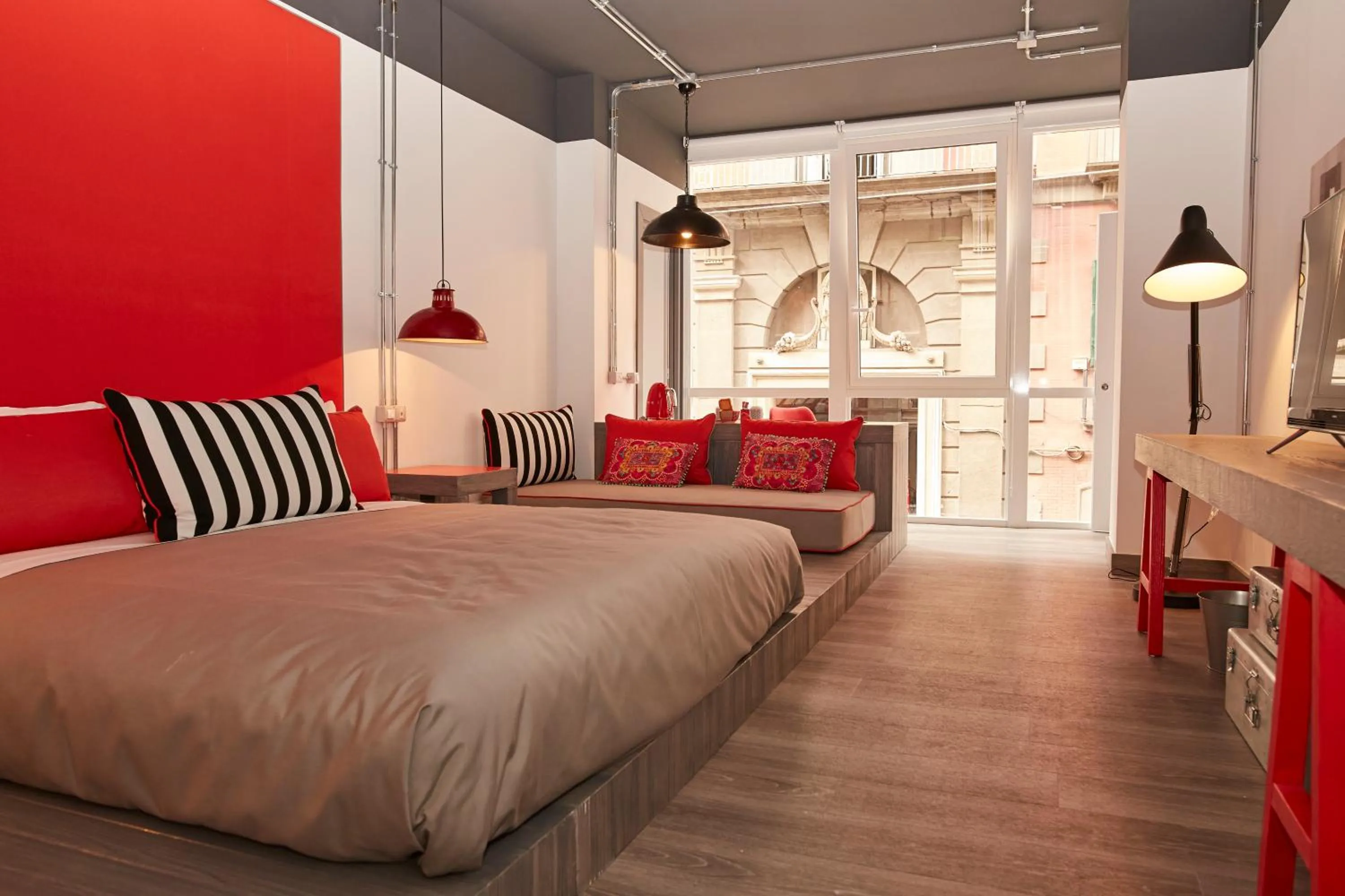 Bed in Toledo Loft