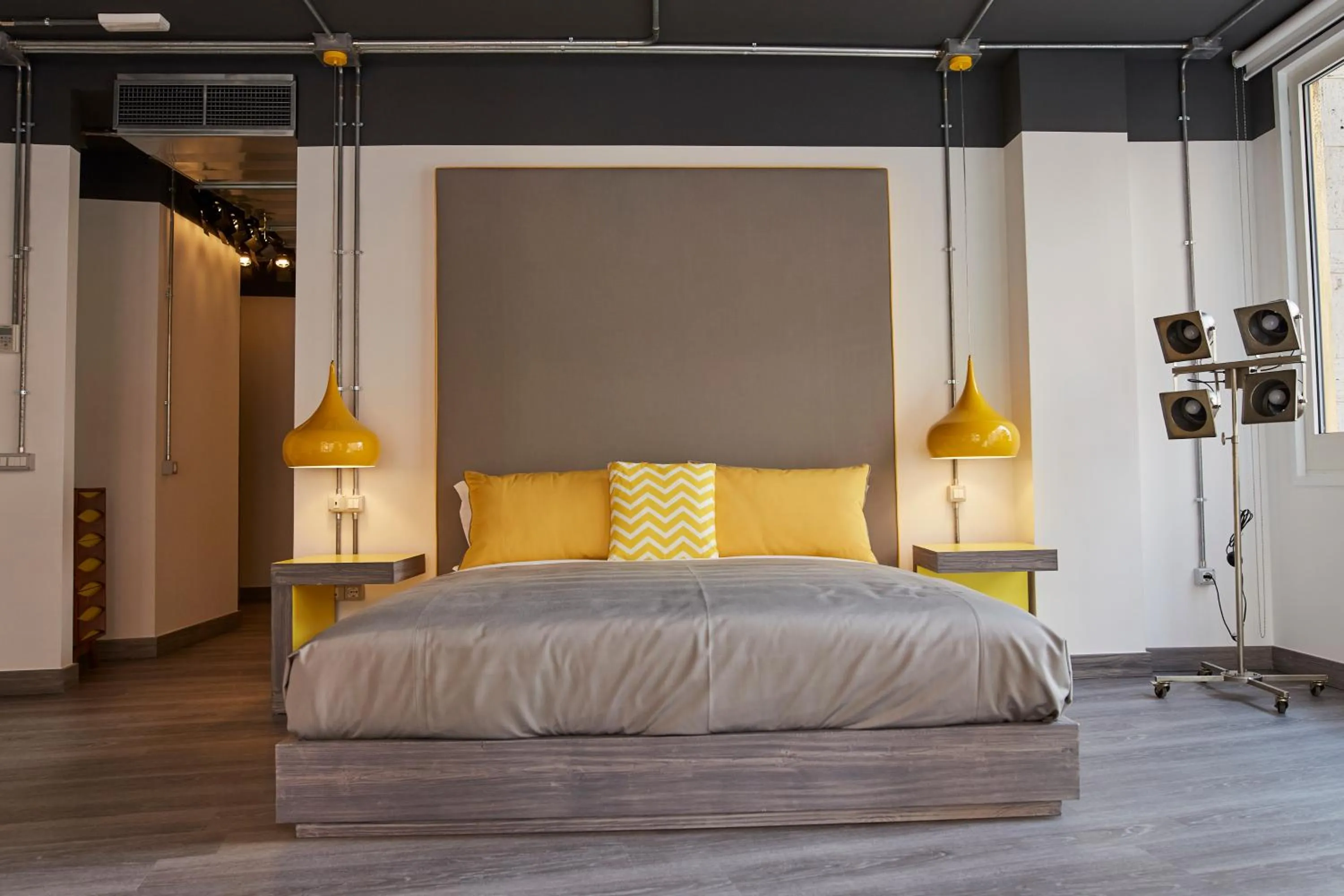 Bed in Toledo Loft