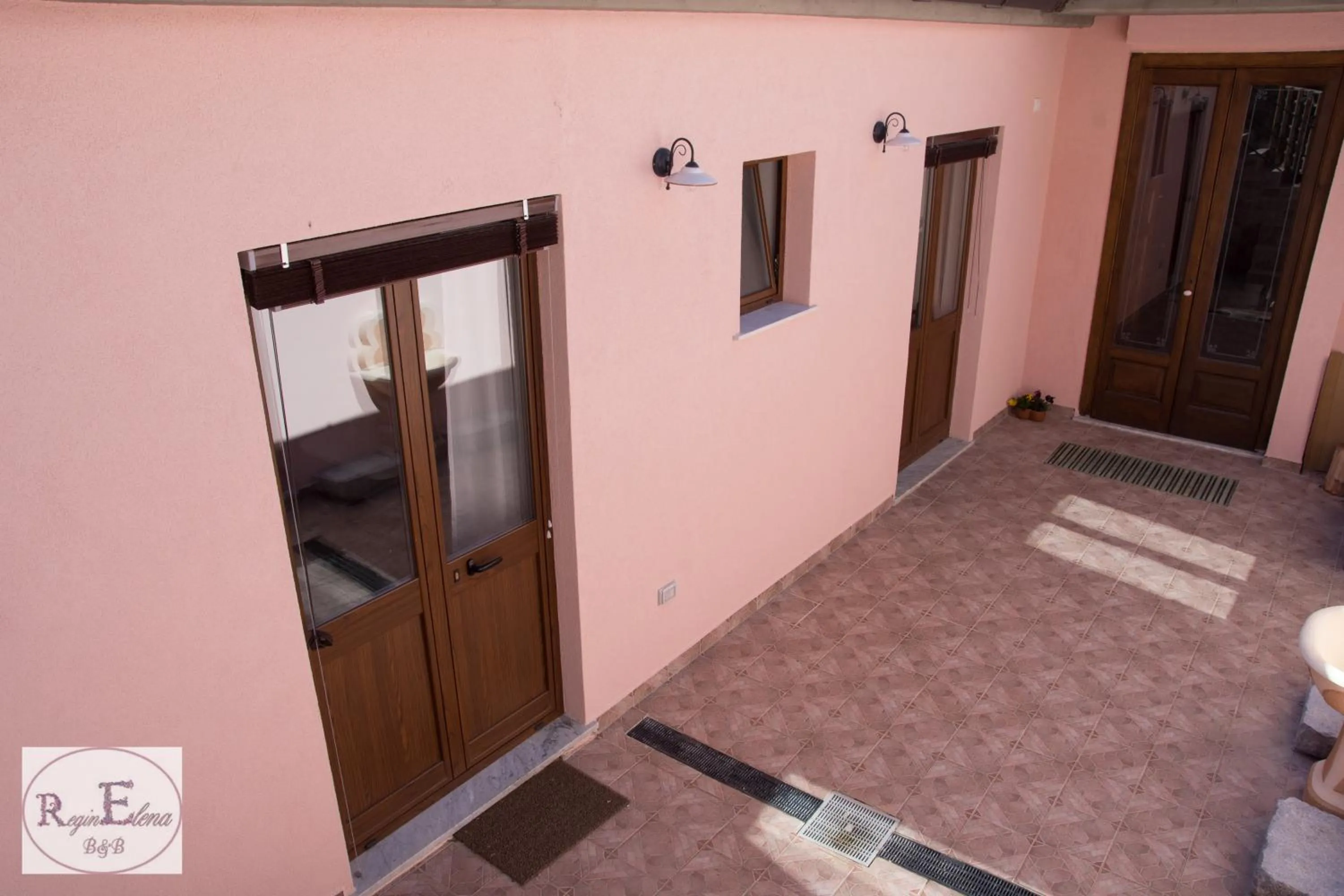 Patio in ReginElena B&B