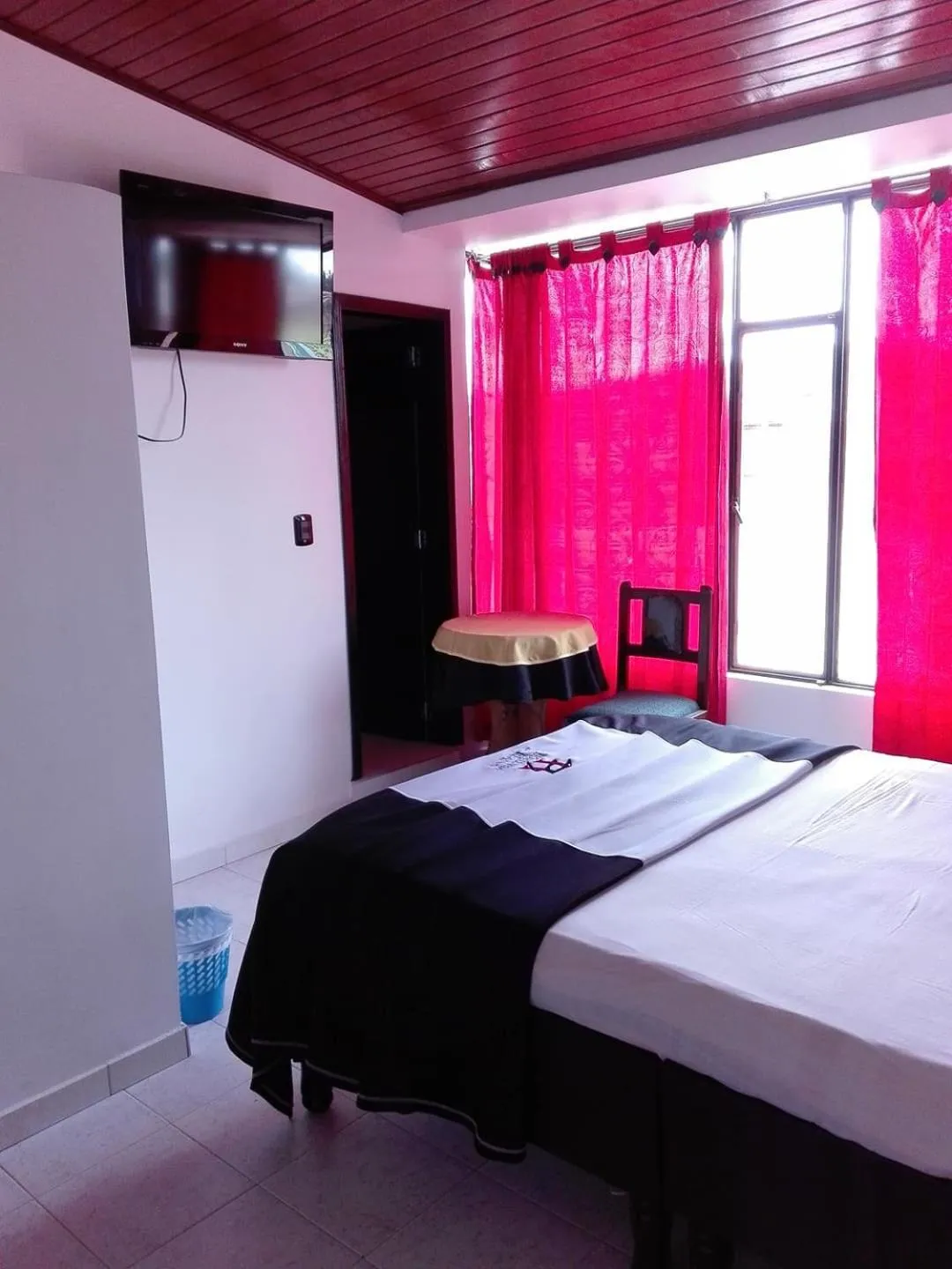 Bed in Hotel Hortensia Real