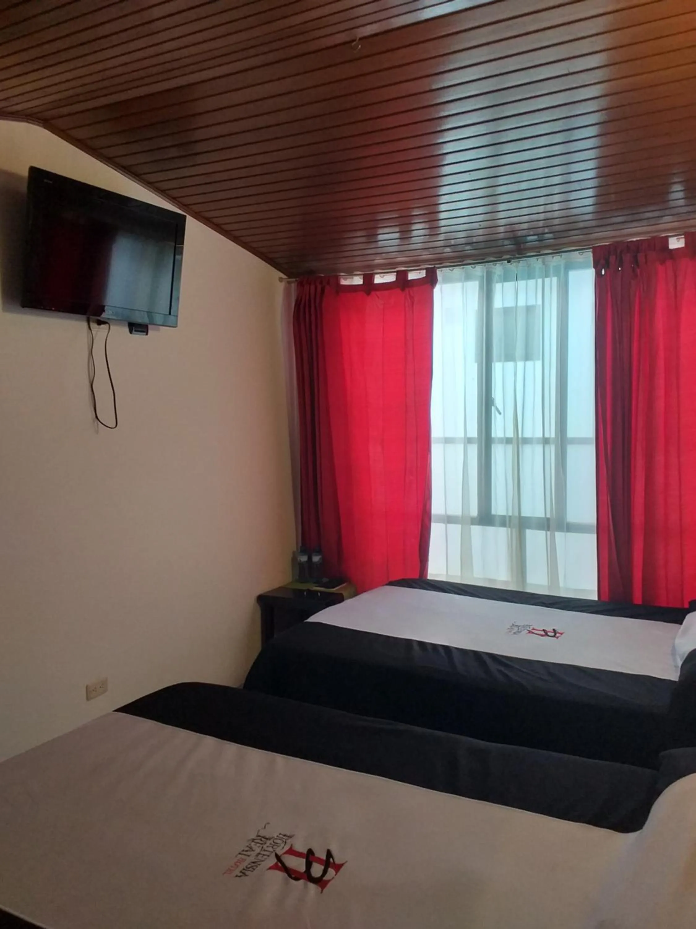 Bed in Hotel Hortensia Real