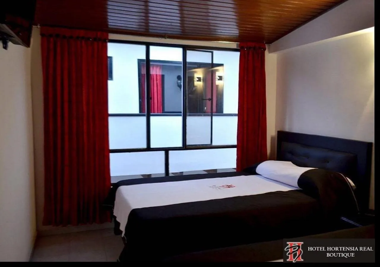 Bed in Hotel Hortensia Real