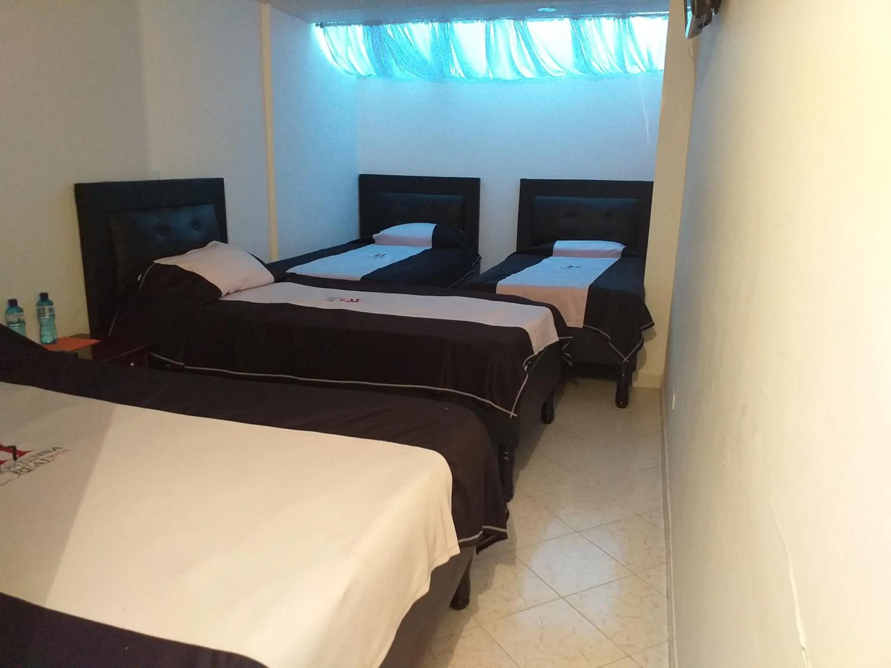 Bed in Hotel Hortensia Real