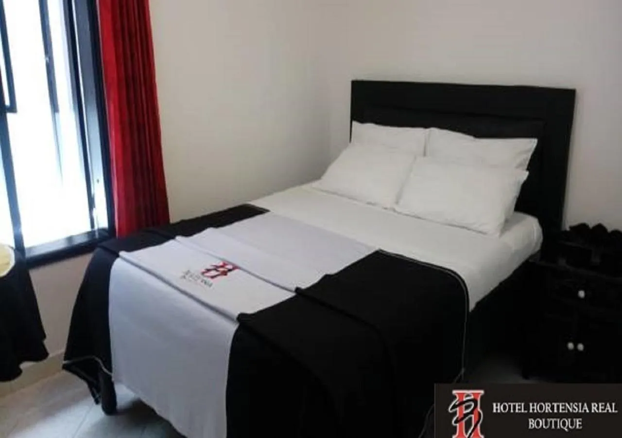 Bed in Hotel Hortensia Real