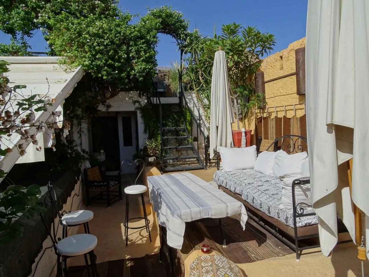 Balcony/Terrace in Riad Dar Oulhoum