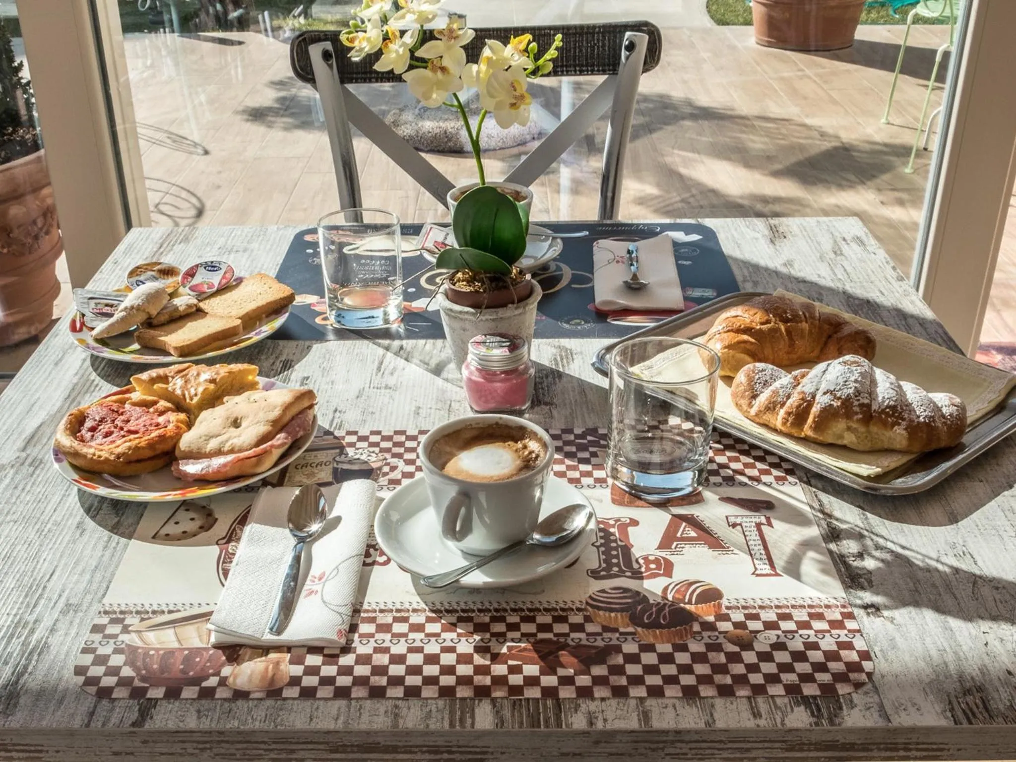Food close-up in Il Giardino degli Angeli
