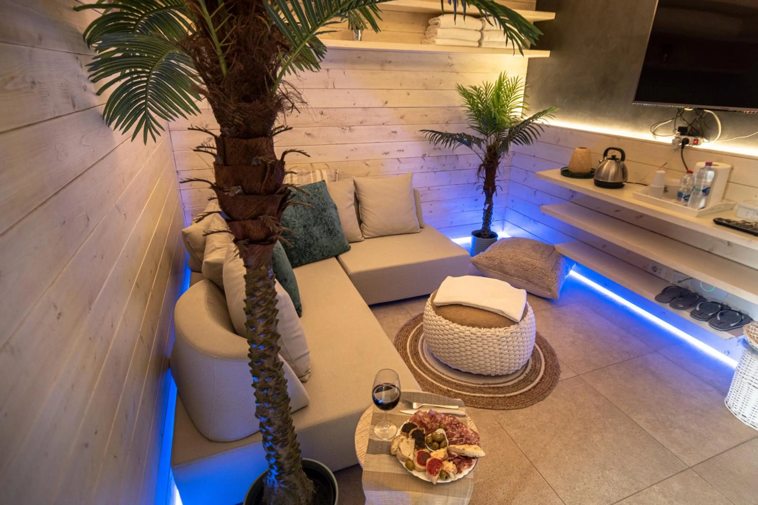 Food and drinks in Il Giardino degli Angeli