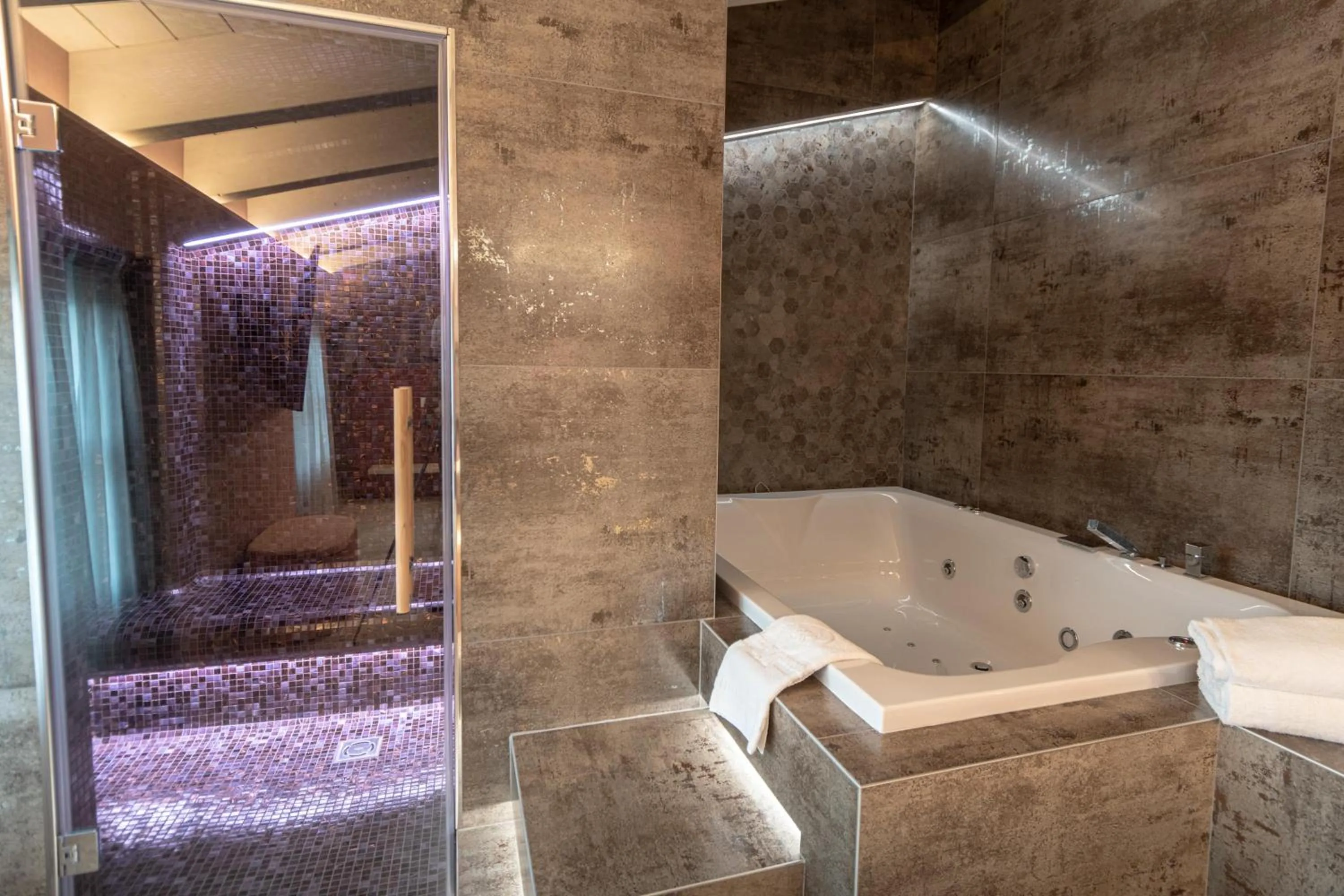 Steam room in Il Giardino degli Angeli