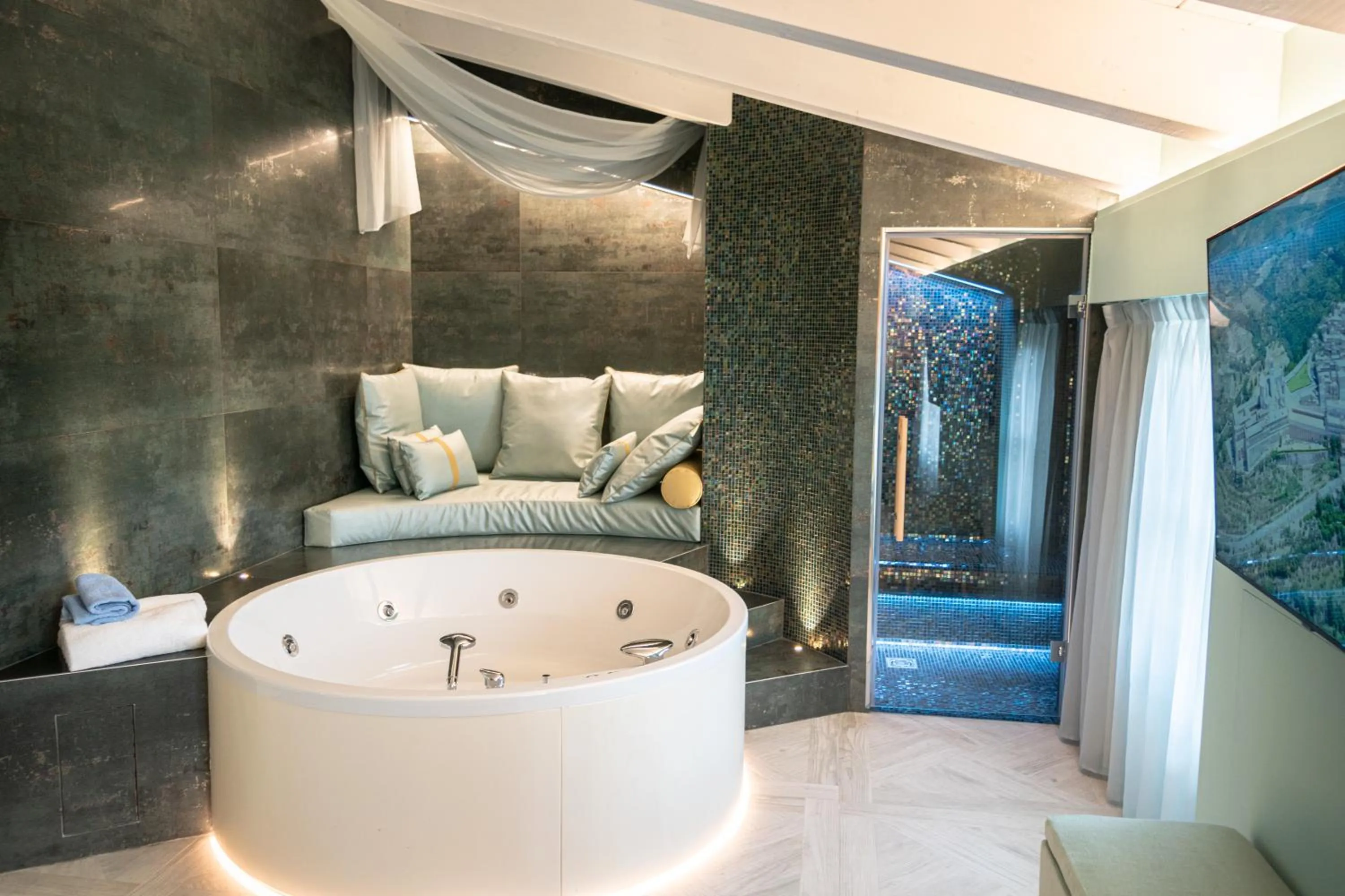 Steam room in Il Giardino degli Angeli