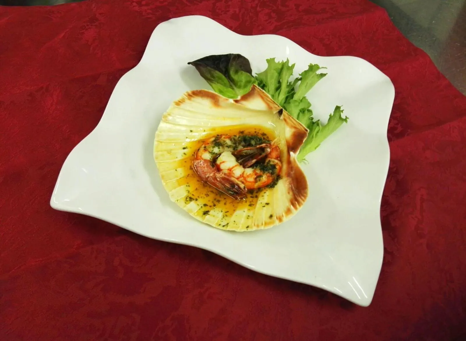 Dinner in Hotel Le Petit Abri