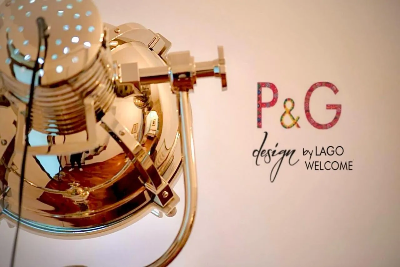 Decorative detail in P&G design by Lago Welcome Enna