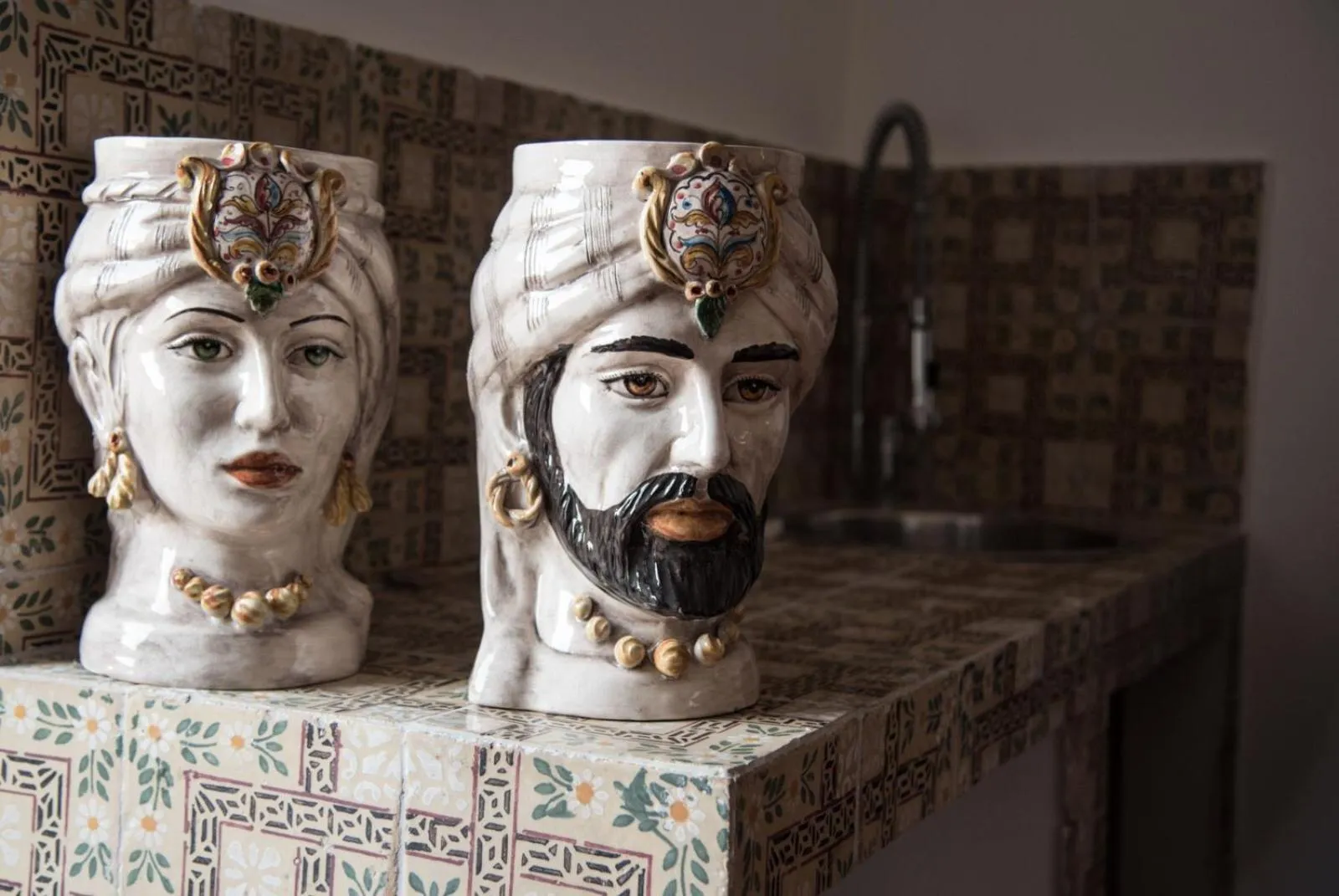 Decorative detail in P&G design by Lago Welcome Enna