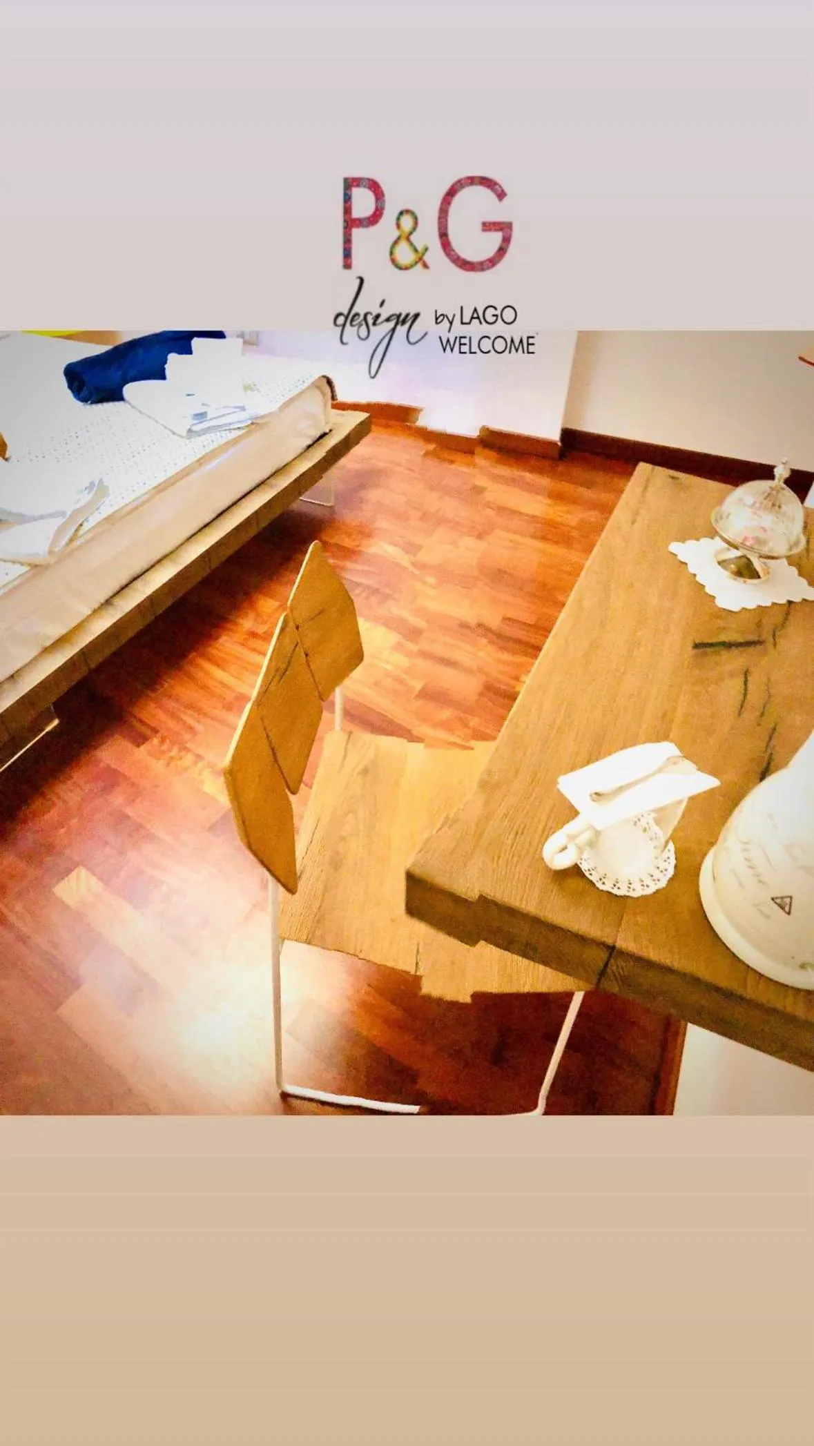 Seating area in P&G design by Lago Welcome Enna