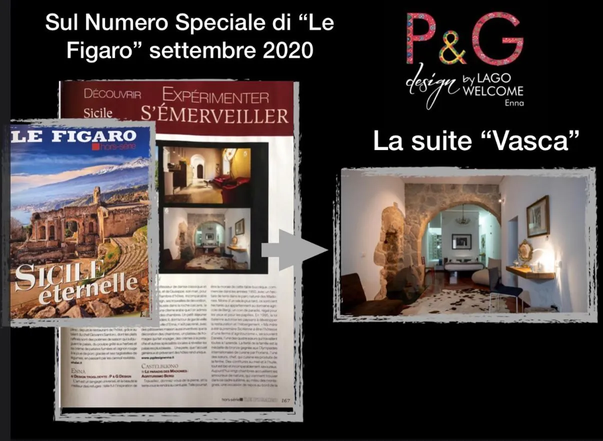 Certificate/Award in P&G design by Lago Welcome Enna