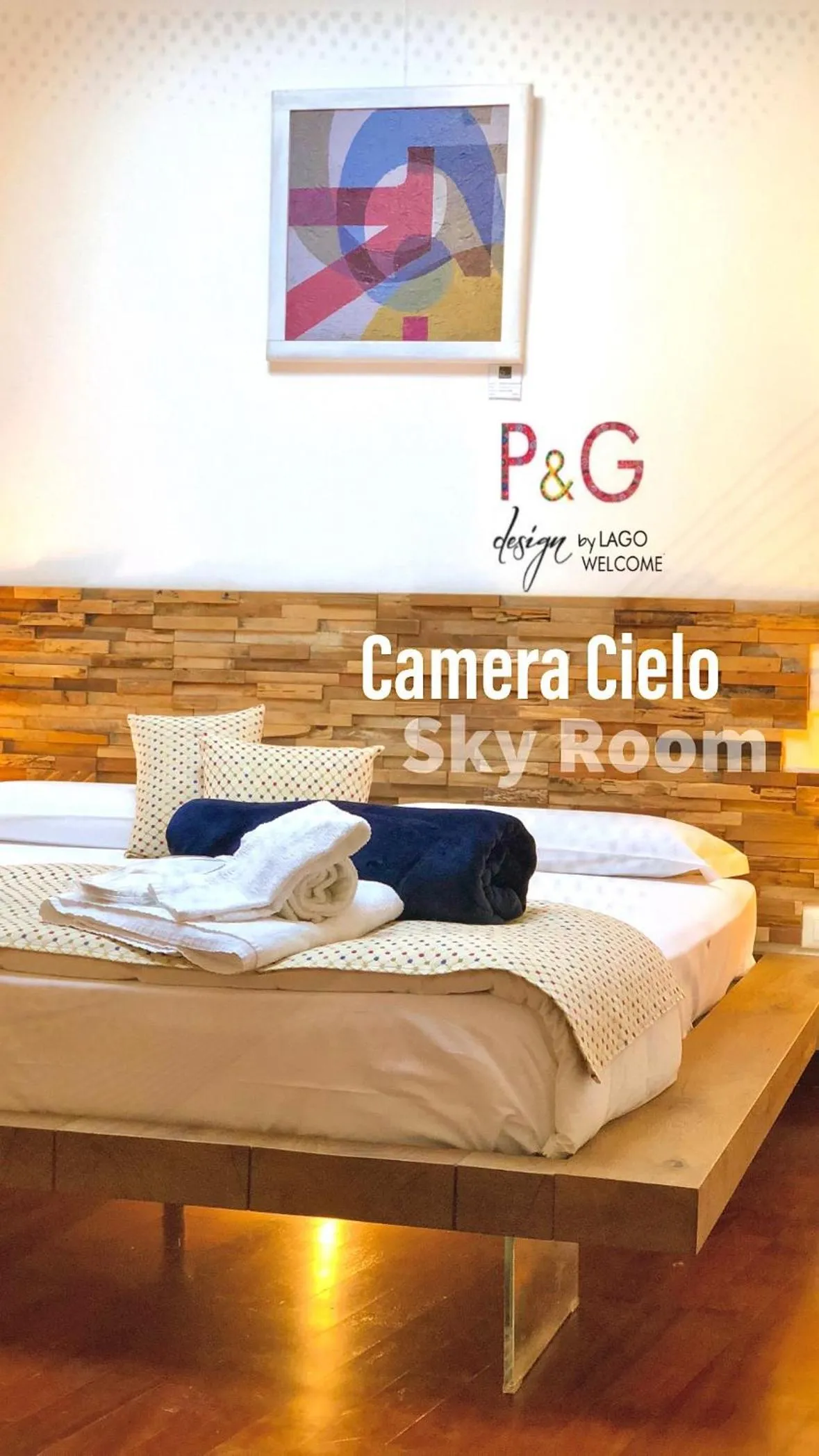 Bed in P&G design by Lago Welcome Enna