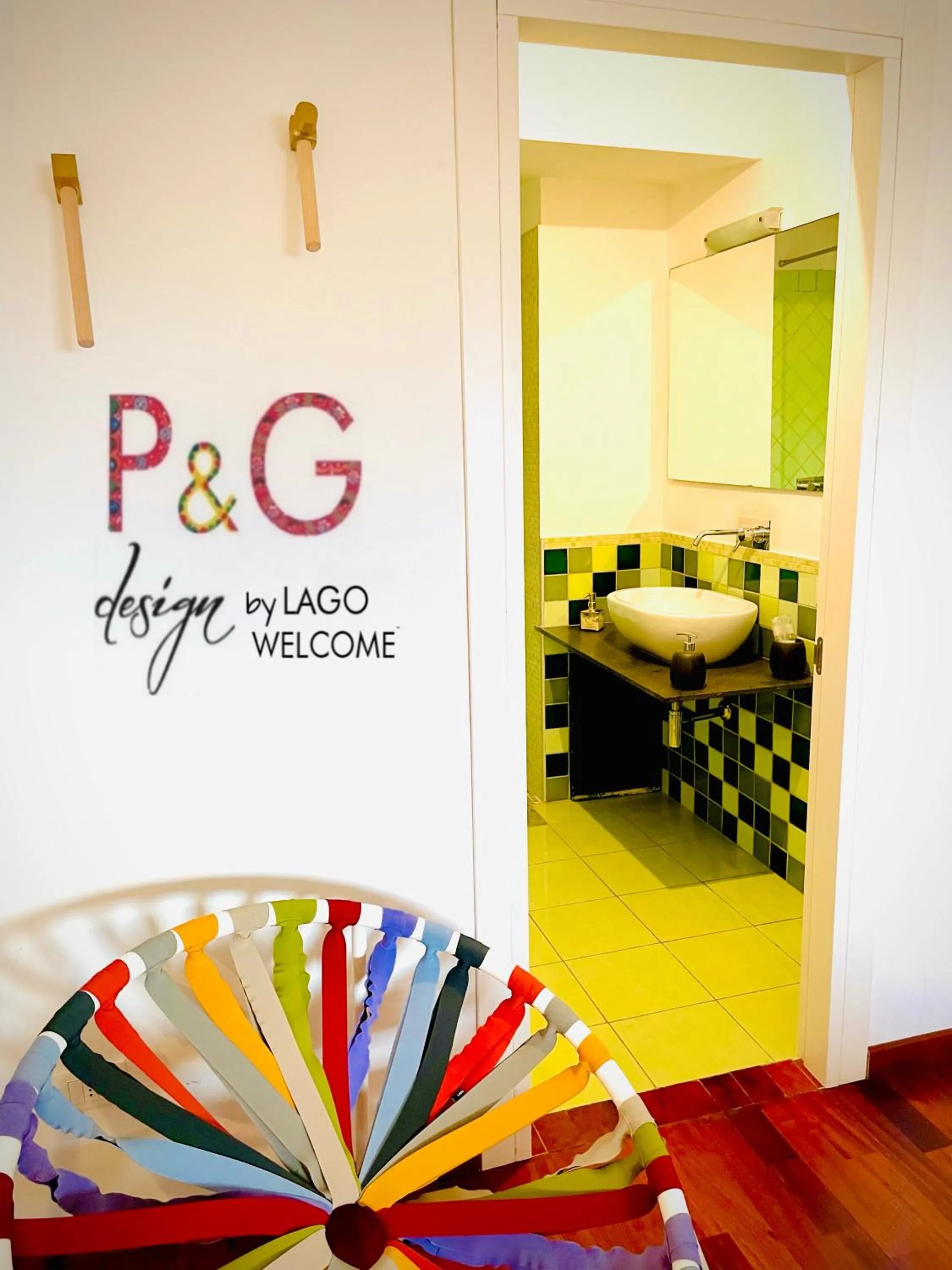 Bathroom in P&G design by Lago Welcome Enna
