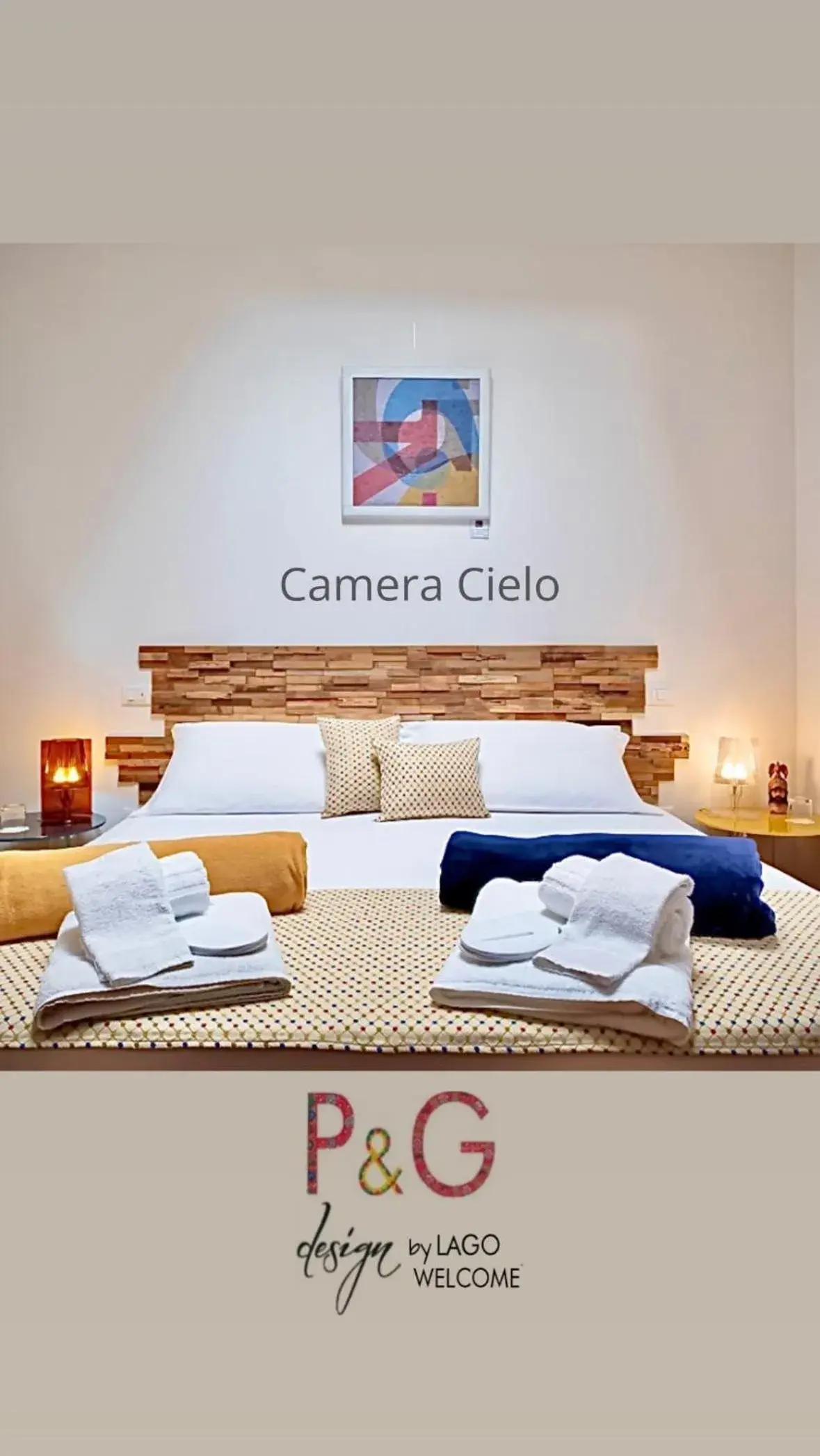 Superior Queen Room in P&G design by Lago Welcome Enna Superior Queen Room in P&G design by Lago Welcome Enna