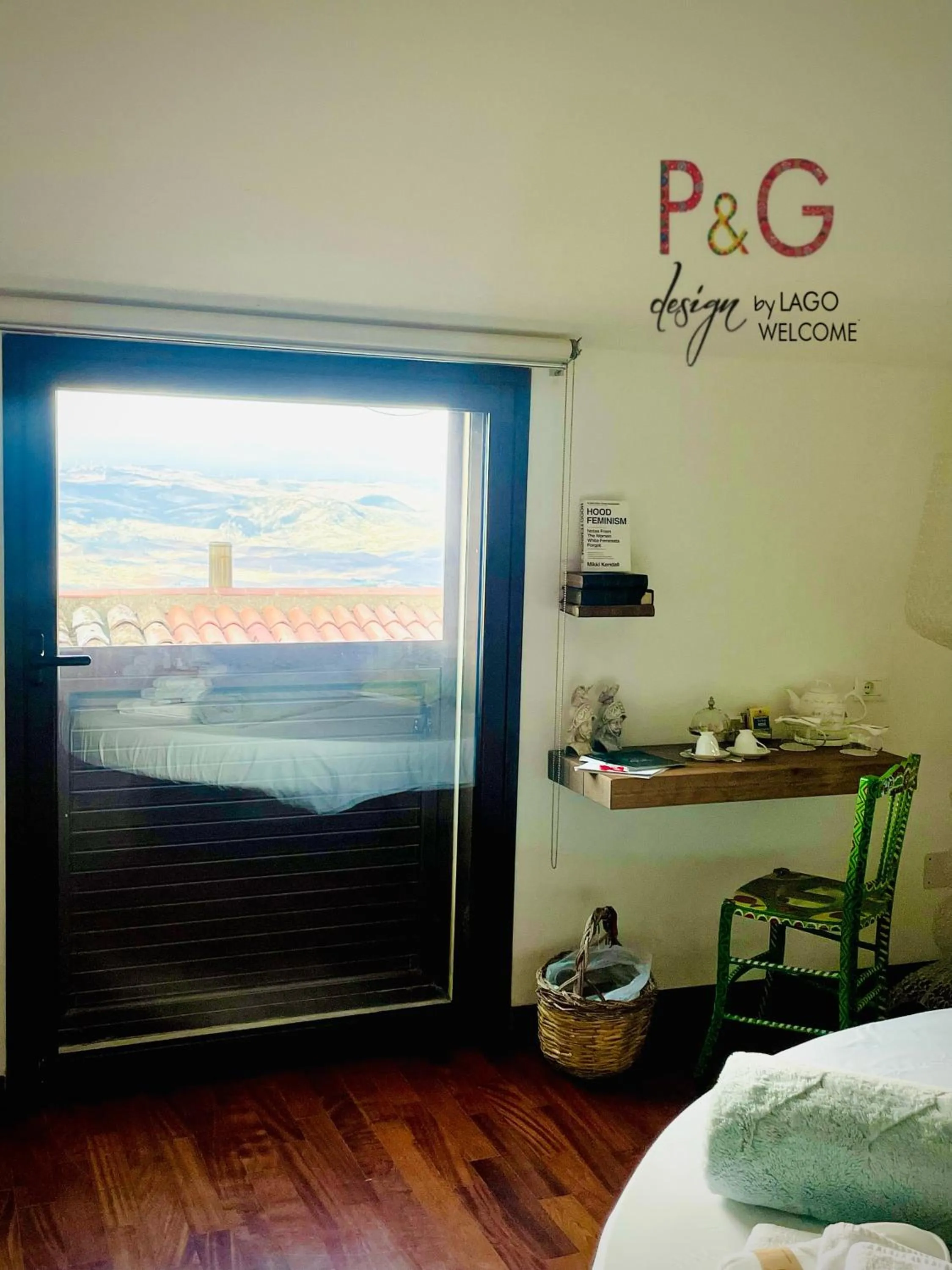 View (from property/room), Bed in P&G design by Lago Welcome Enna