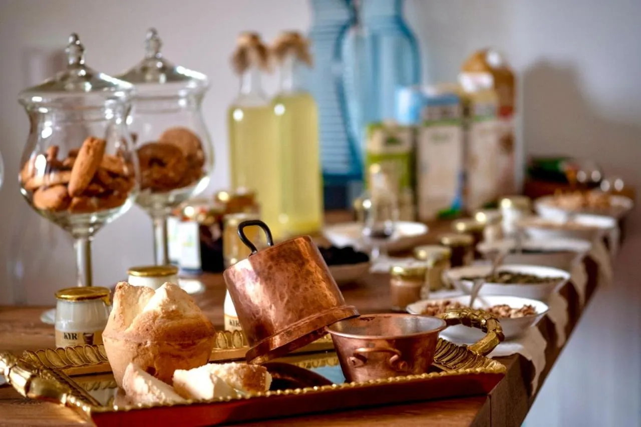 Food and drinks in P&G design by Lago Welcome Enna