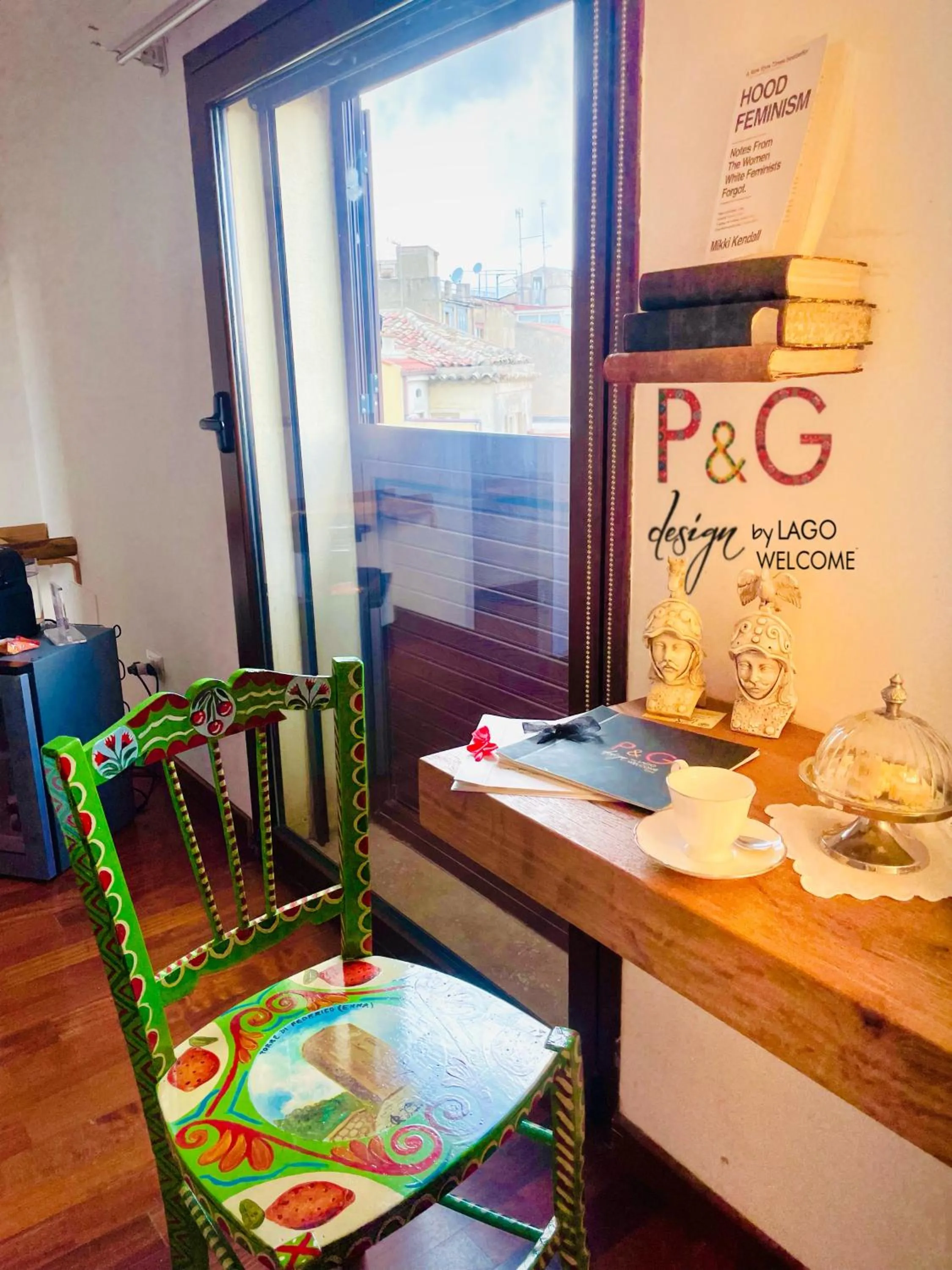 Seating area in P&G design by Lago Welcome Enna