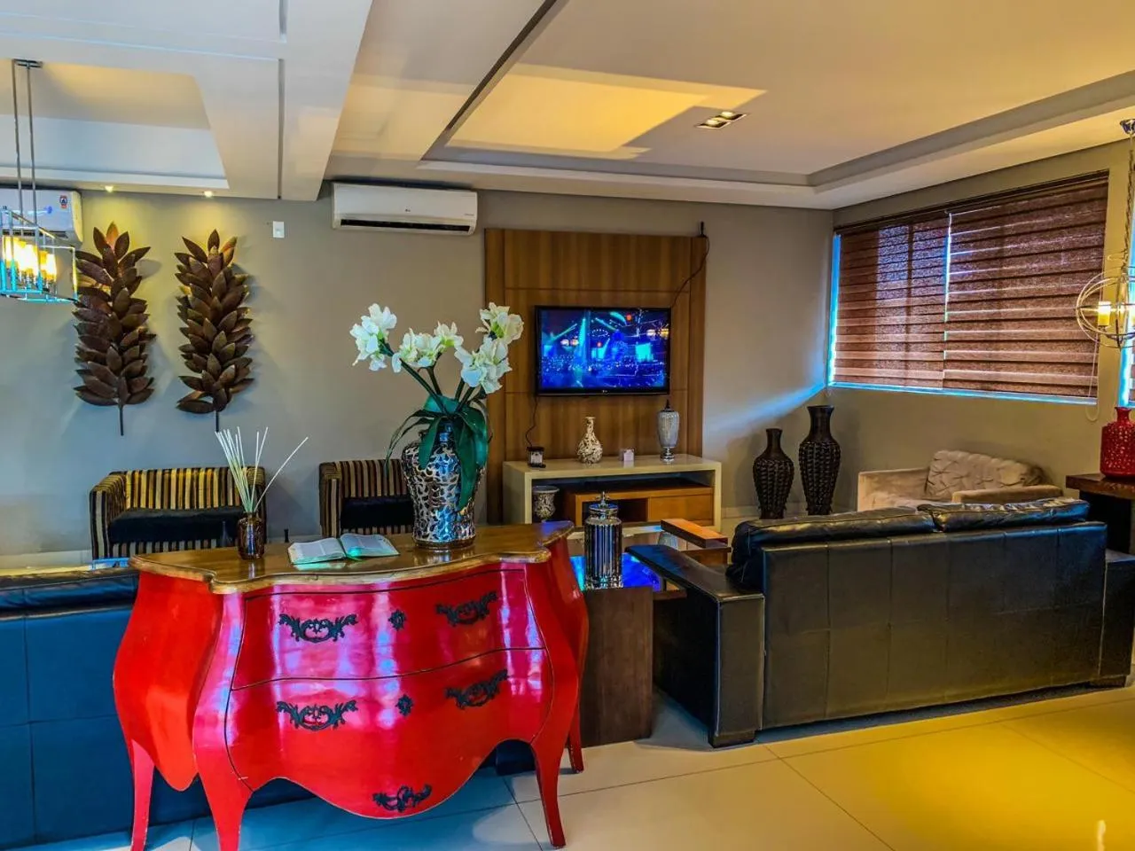 Lobby or reception in Rede Andrade Rondonópolis