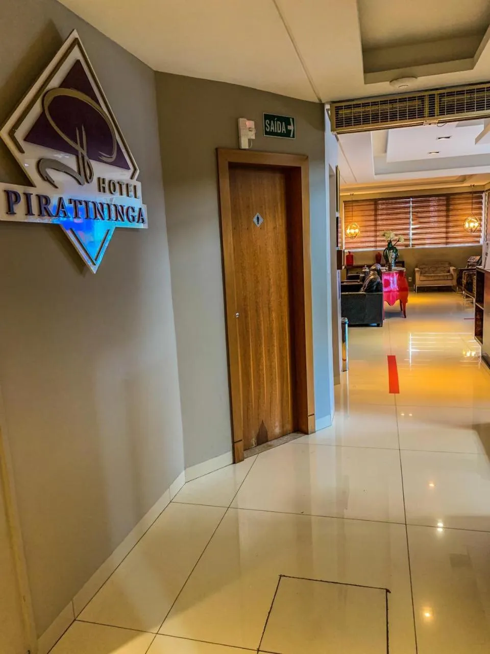 Lobby or reception in Rede Andrade Rondonópolis