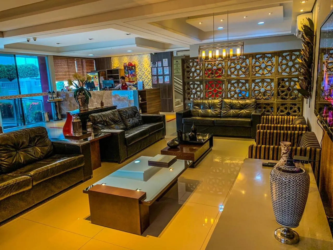 Lobby or reception in Rede Andrade Rondonópolis