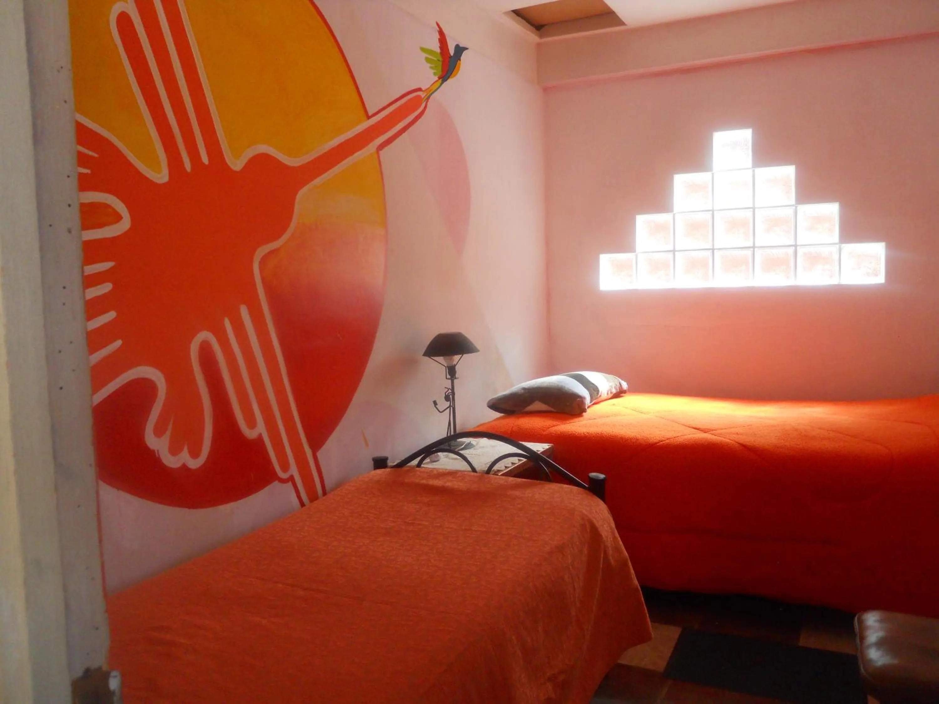 Bed in Hostal La Casa del Sol