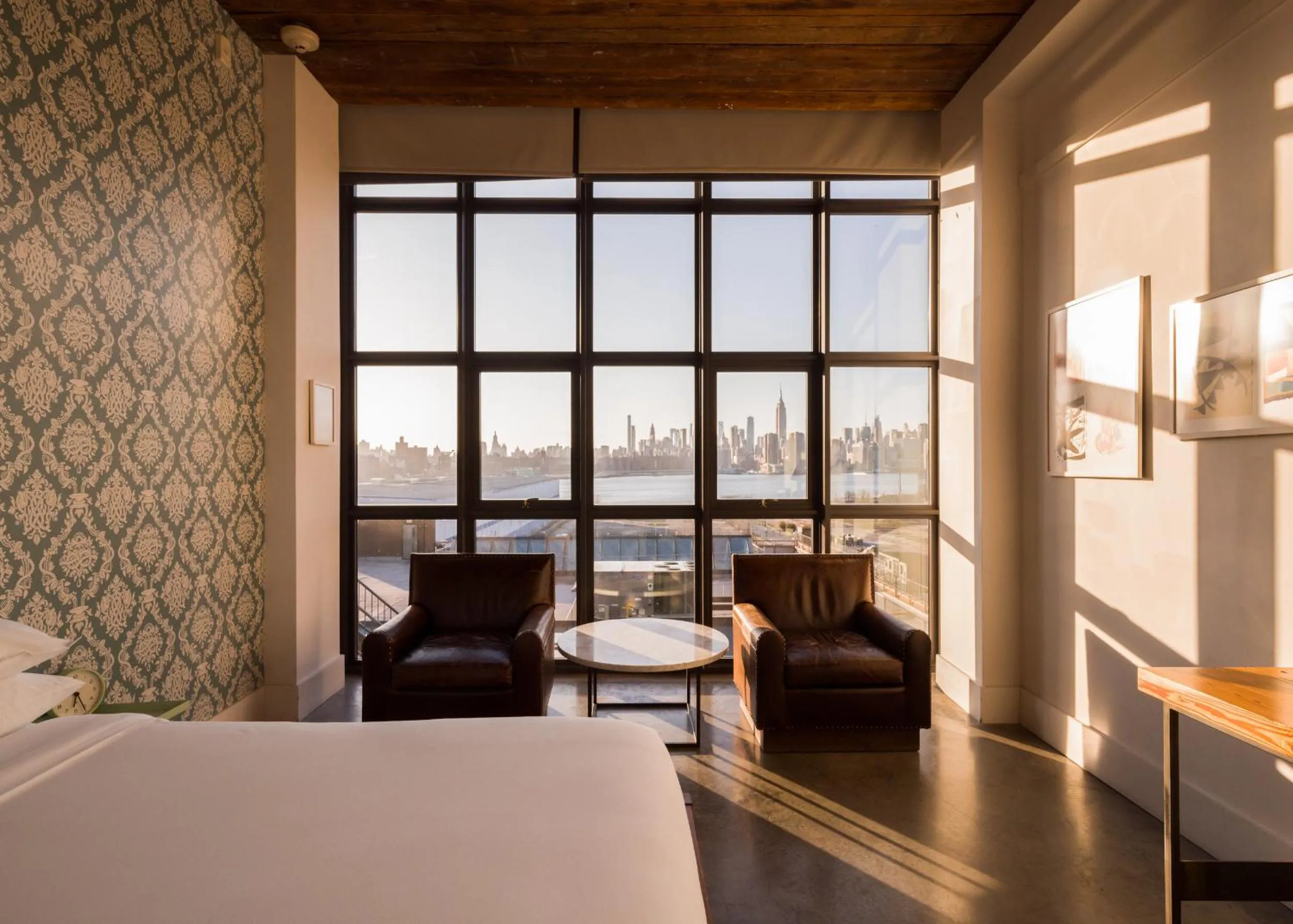Bed in Wythe Hotel