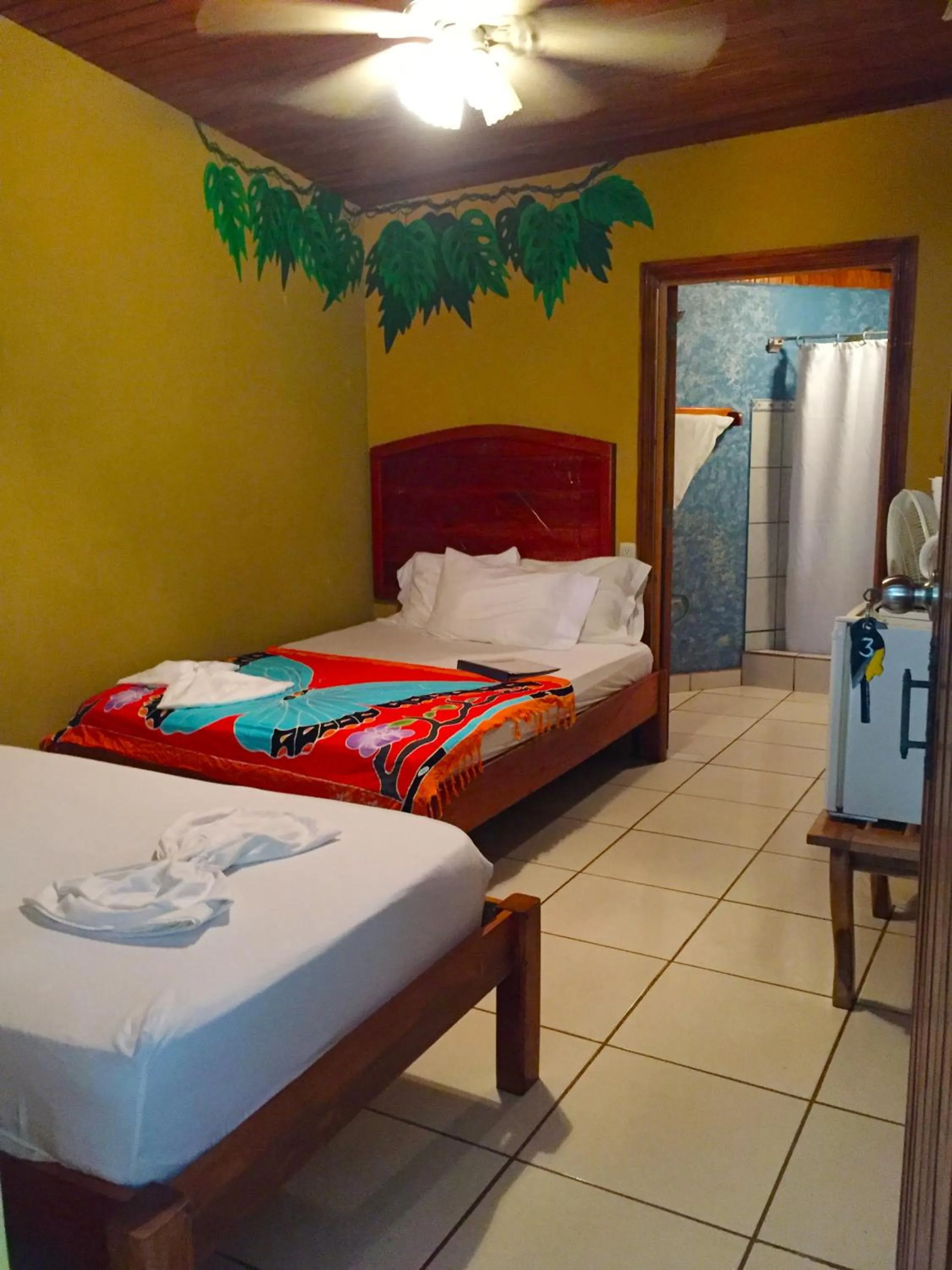 Bed in Cabinas Jimenez