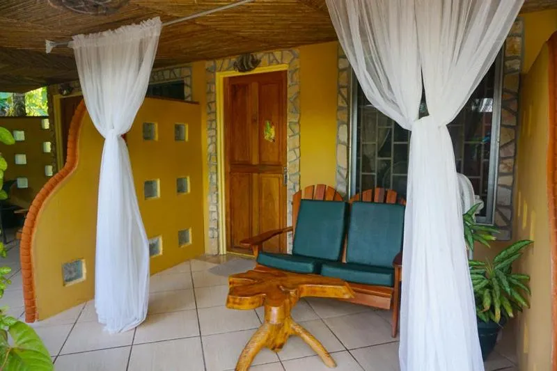 Seating area in Cabinas Jimenez