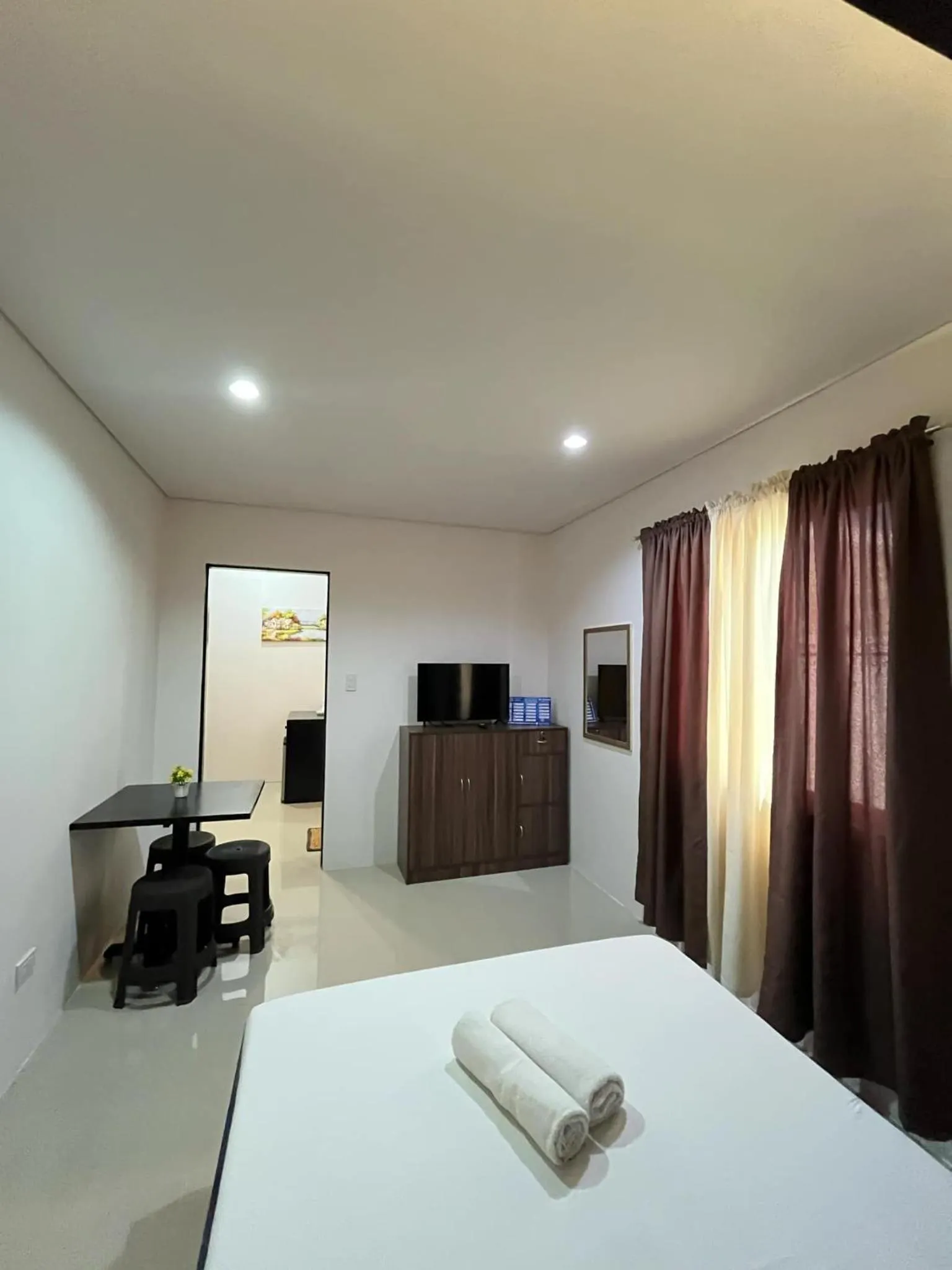 Bed in Casita Isla Beach Inn