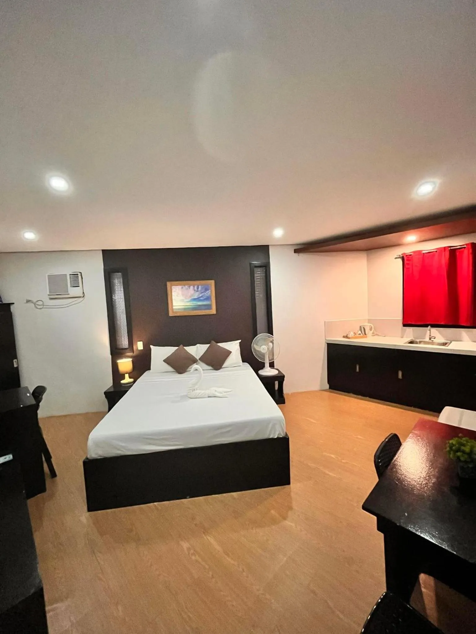 Bed in Casita Isla Beach Inn