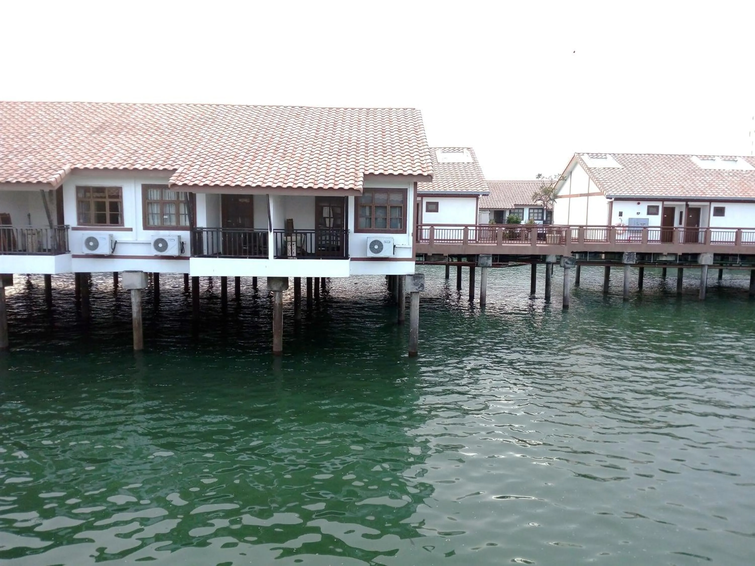 Balcony/Terrace in Wonderland Private Chalet at Port Dickson