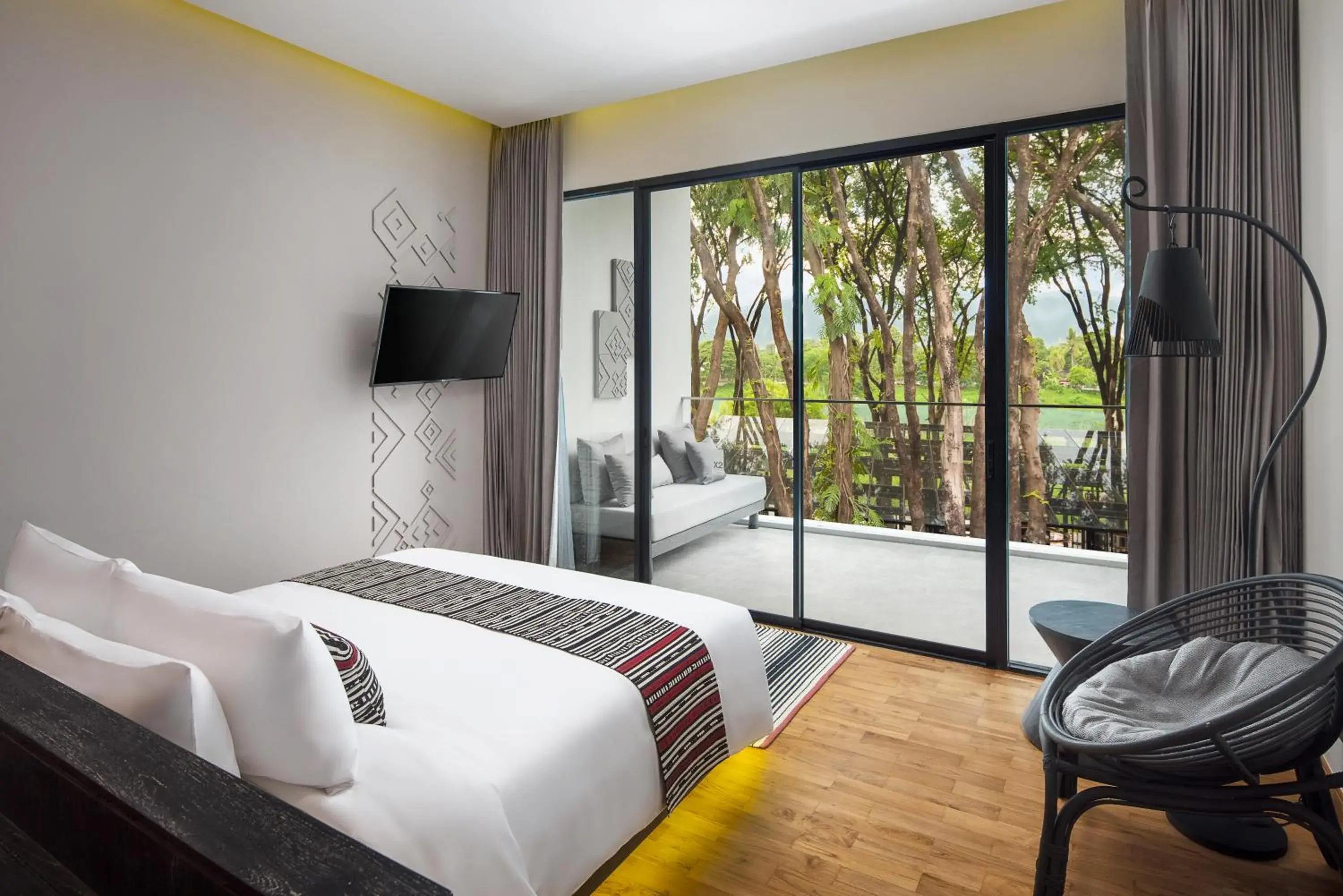 Grand Suite with River View in Cross Chiang Mai Riverside Grand Suite with River View in Cross Chiang Mai Riverside