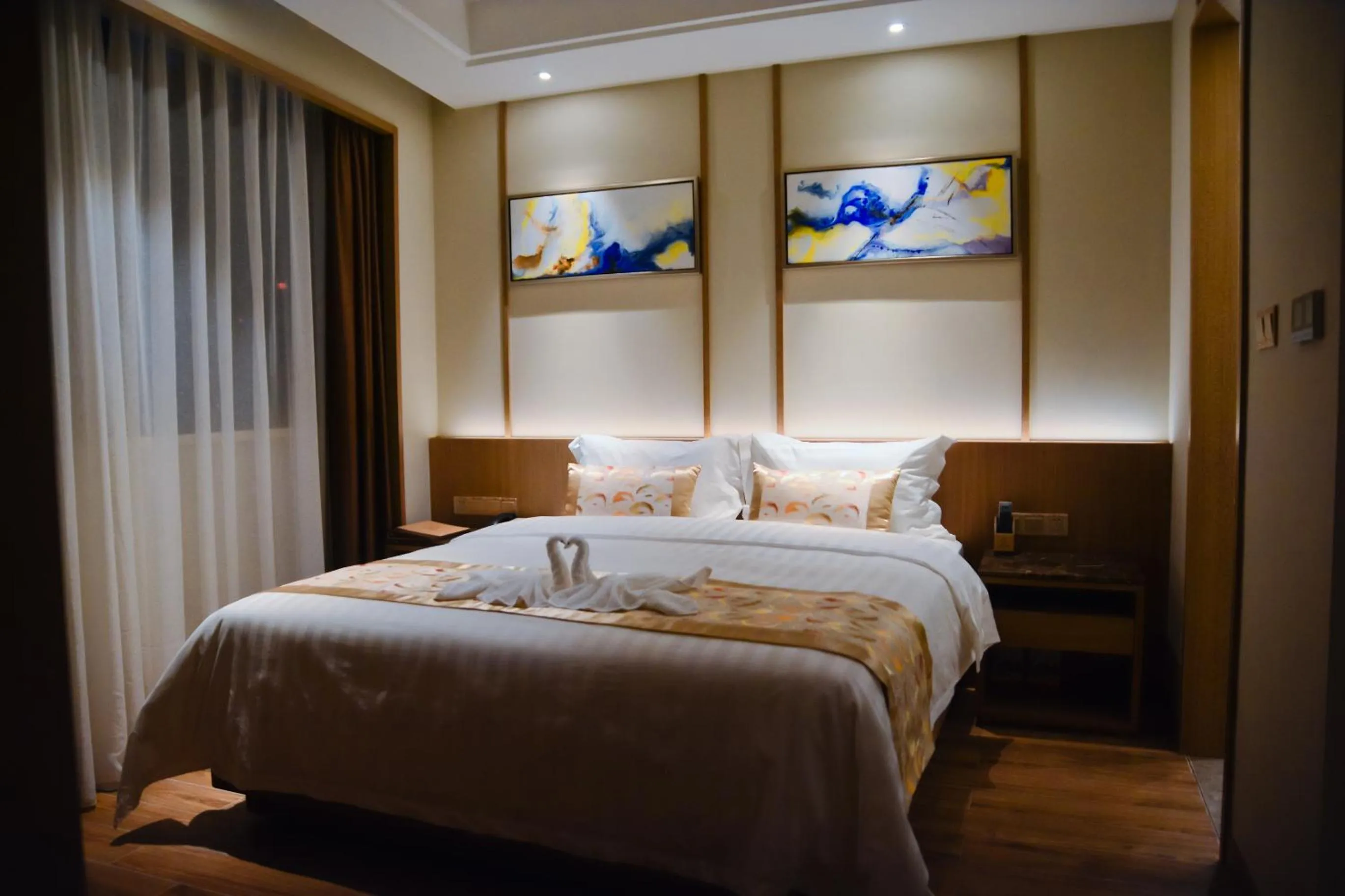 Photo of the whole room in 南国会1站酒店 广交会免费穿梭巴士