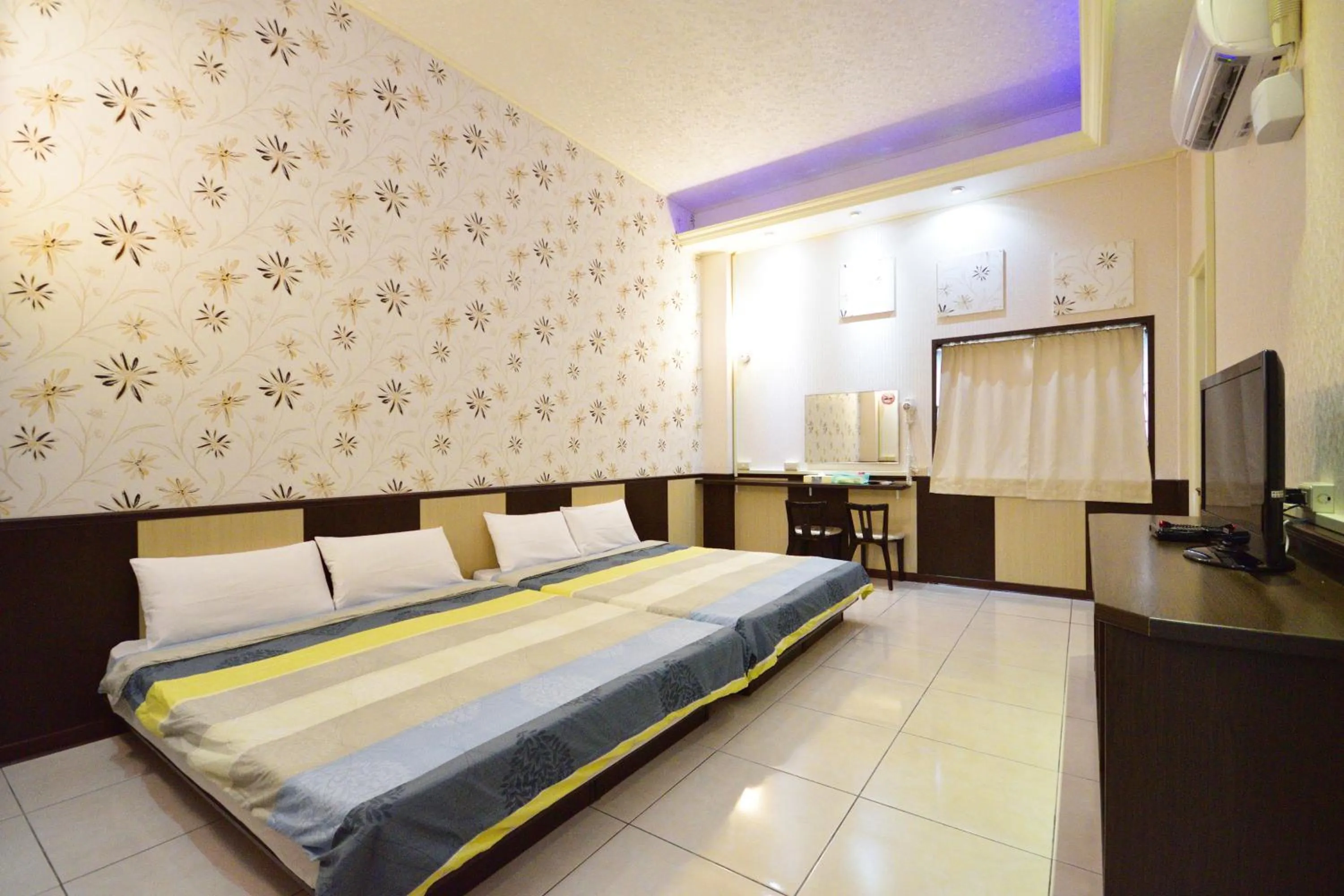 Bed in Luyi Ludao B&B