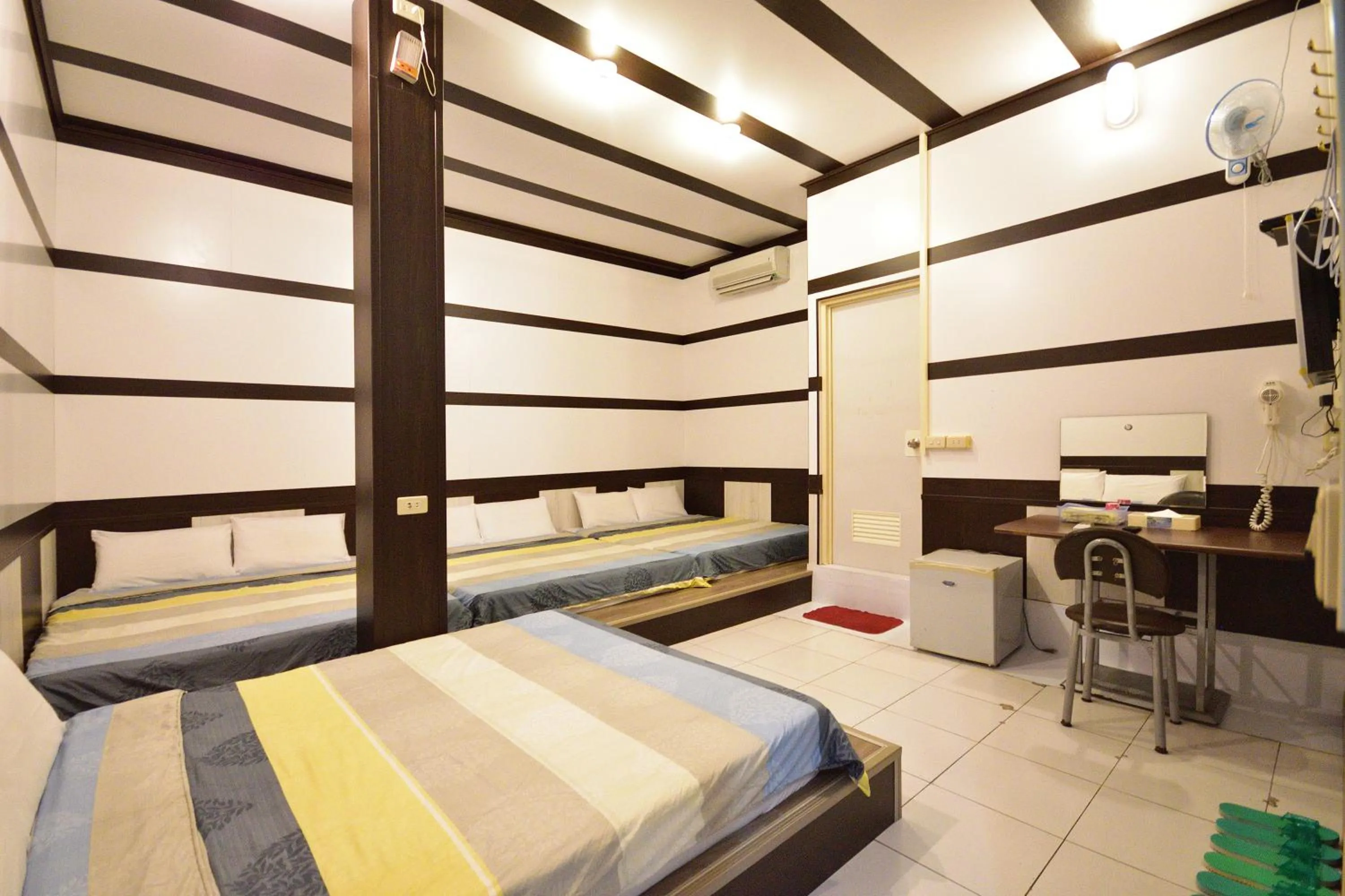 Bed in Luyi Ludao B&B