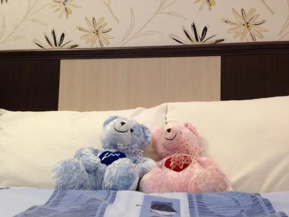 Bed in Luyi Ludao B&B