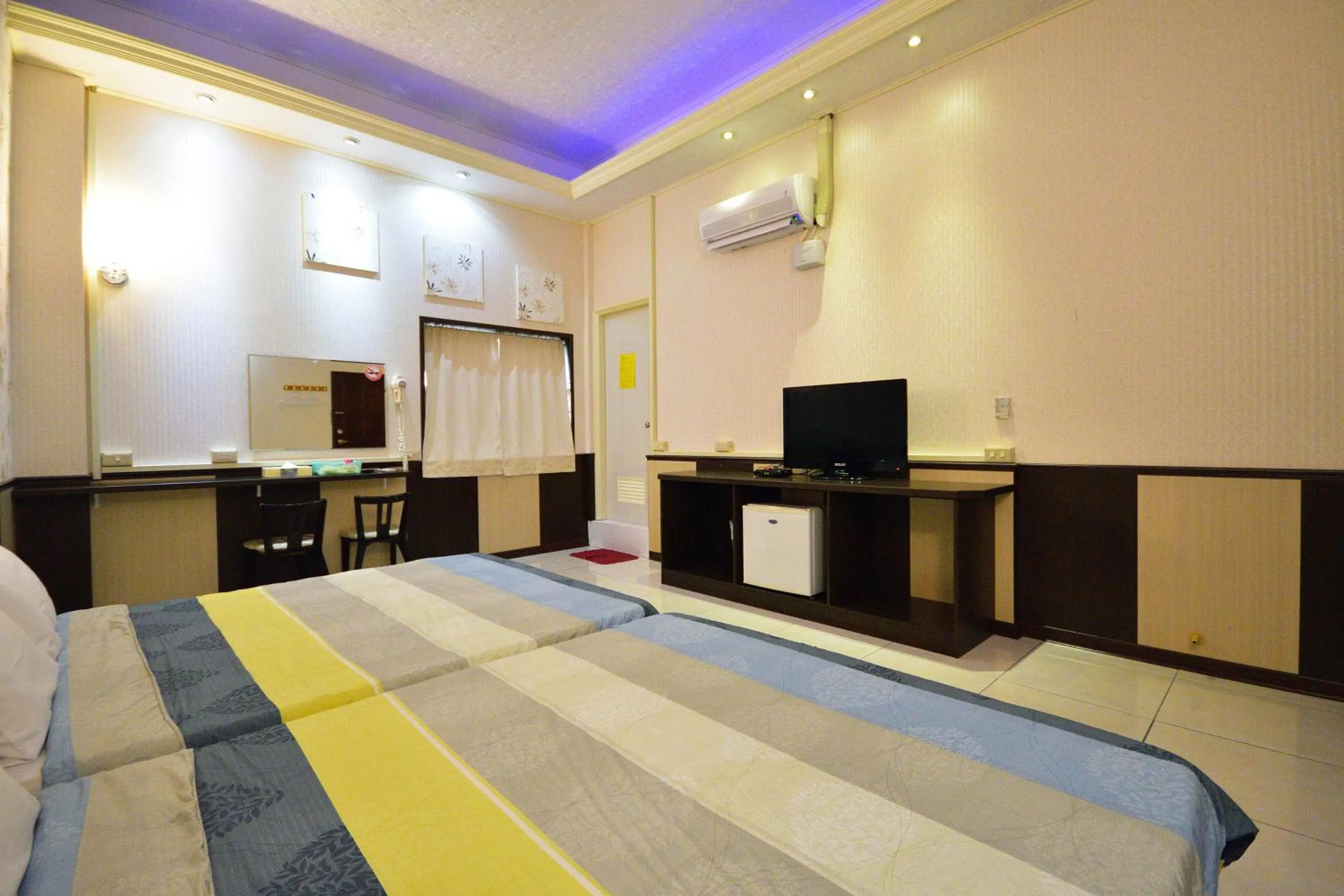 Bed in Luyi Ludao B&B