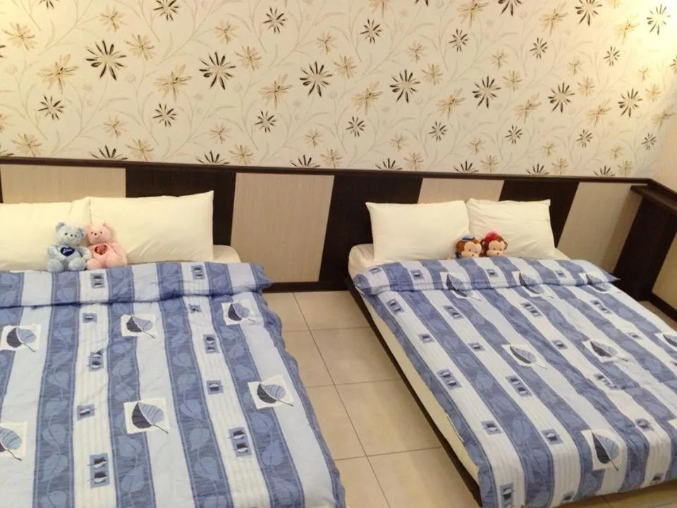 Bed in Luyi Ludao B&B