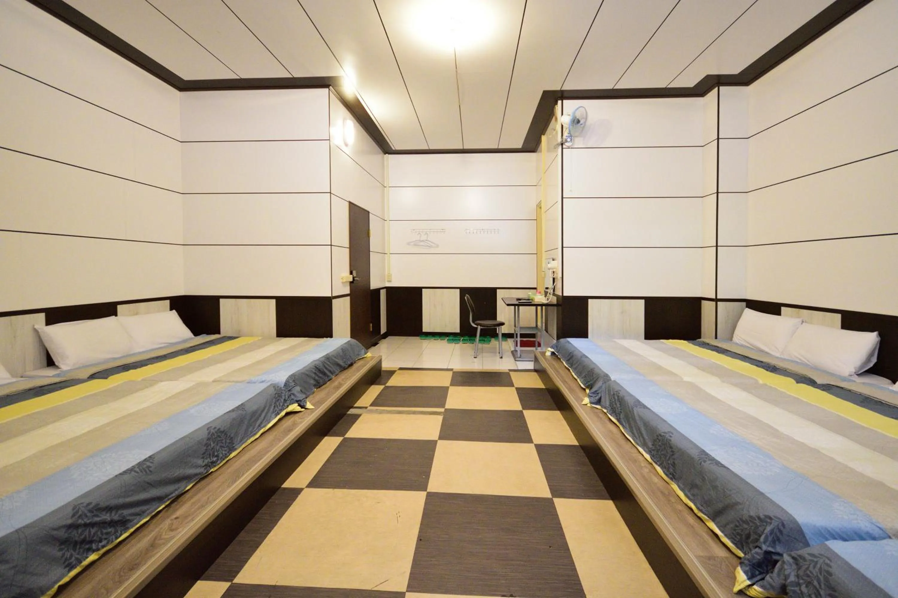 Bed in Luyi Ludao B&B