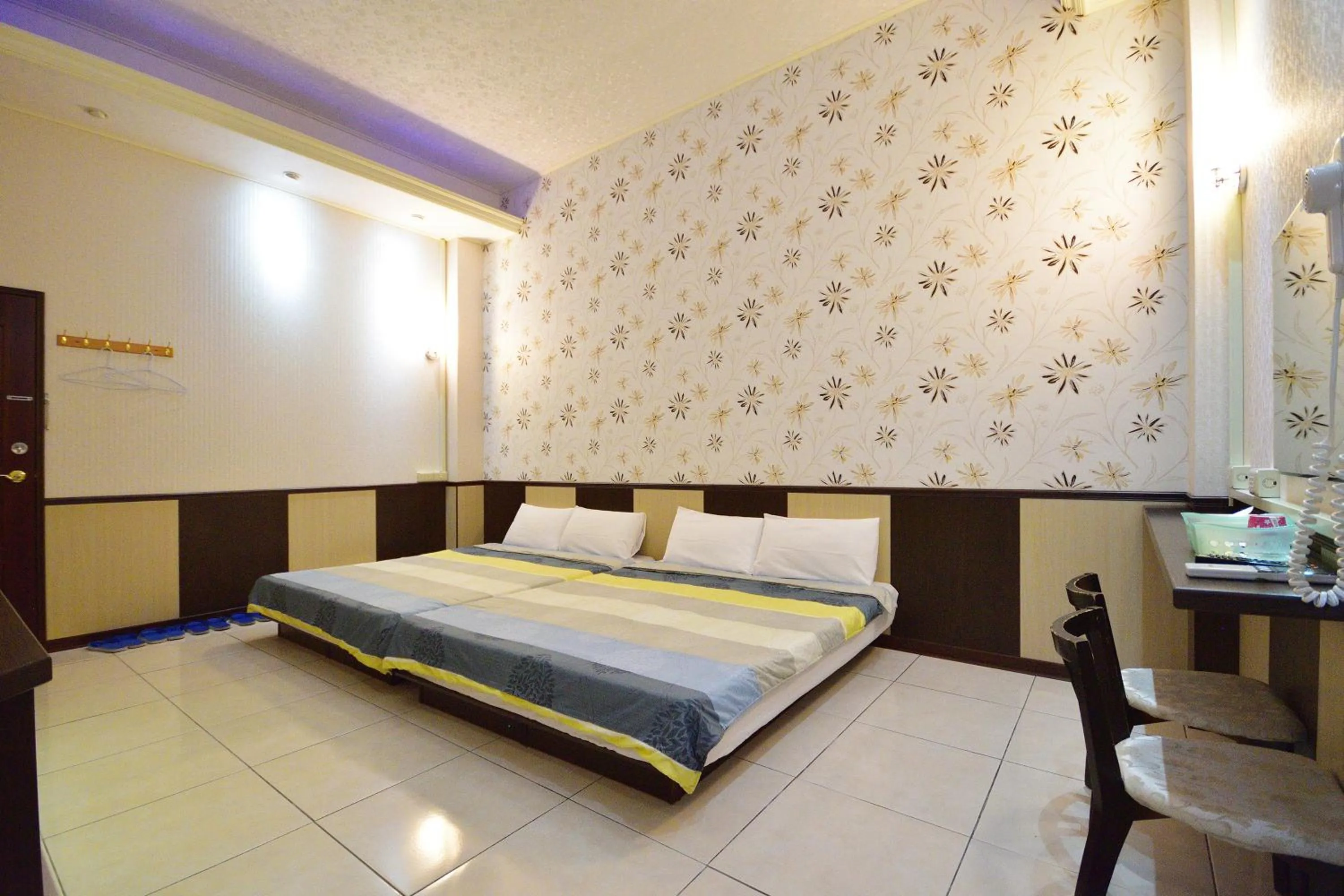 Bed in Luyi Ludao B&B