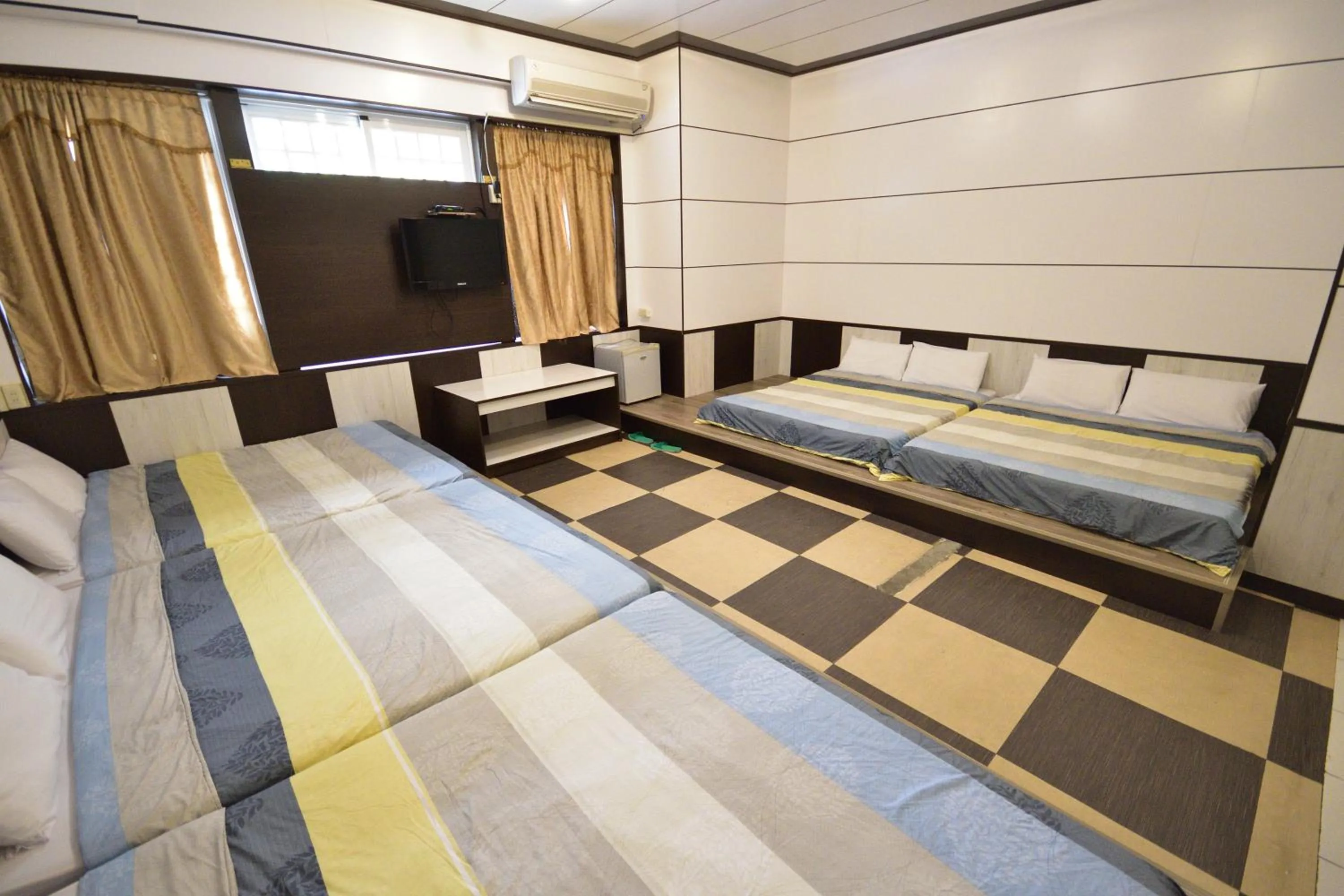 Bed in Luyi Ludao B&B